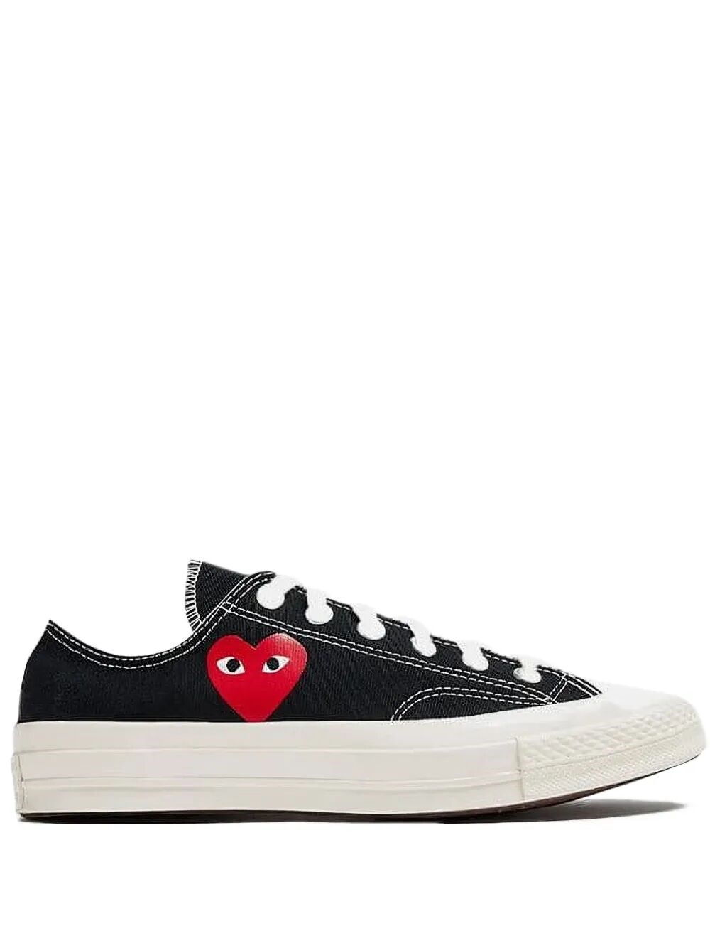 COMME DES GARCONS PLAY Chuck Taylor 70 Small Red Heart Low Top Sneaker　COMME DES GARCONS PLAY チャック テイラー 70 スモール レッド ハート ロートップ スニーカー COMME