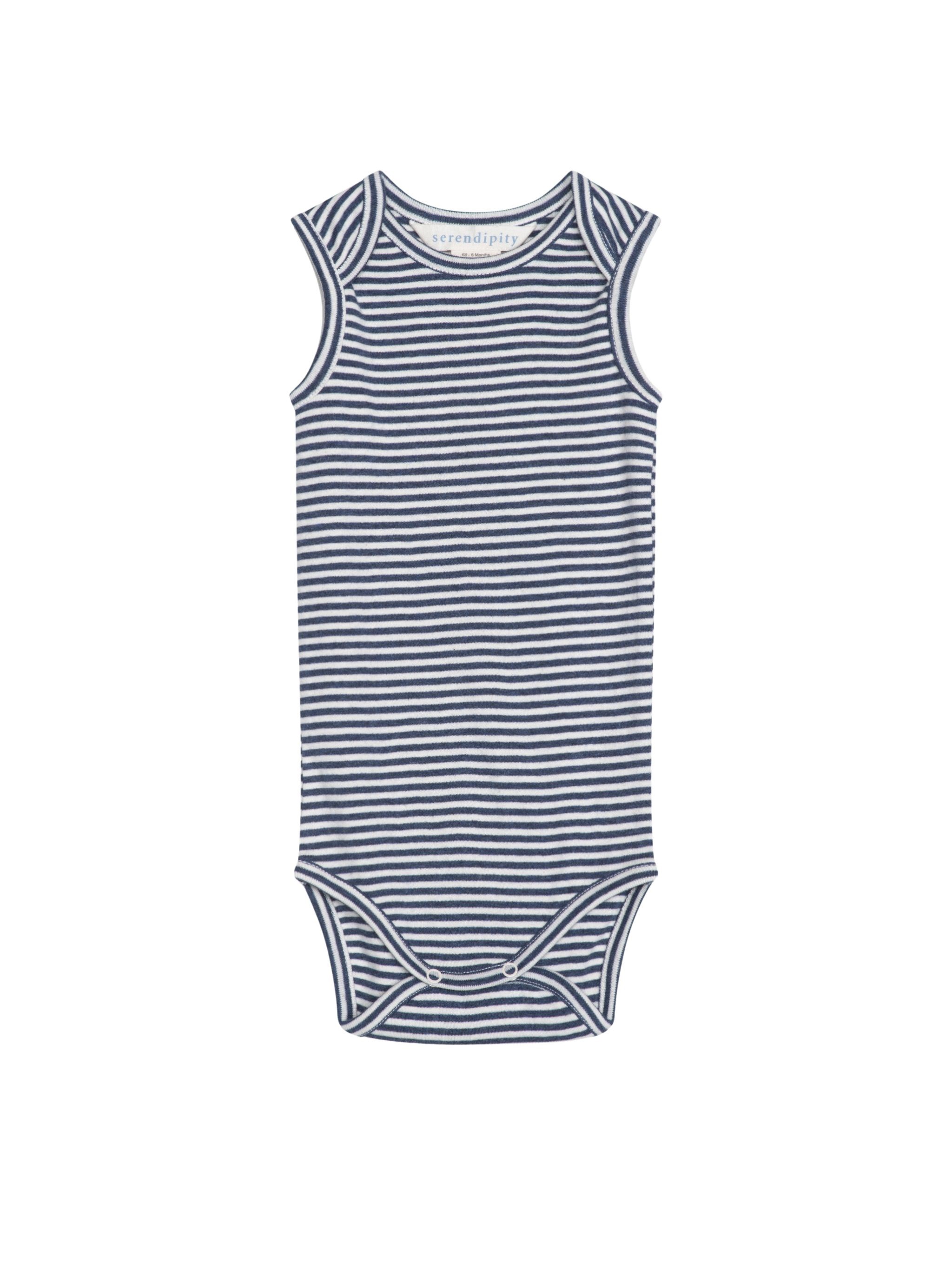 SERENDIPITY ORGANICS Baby Tank Stripe