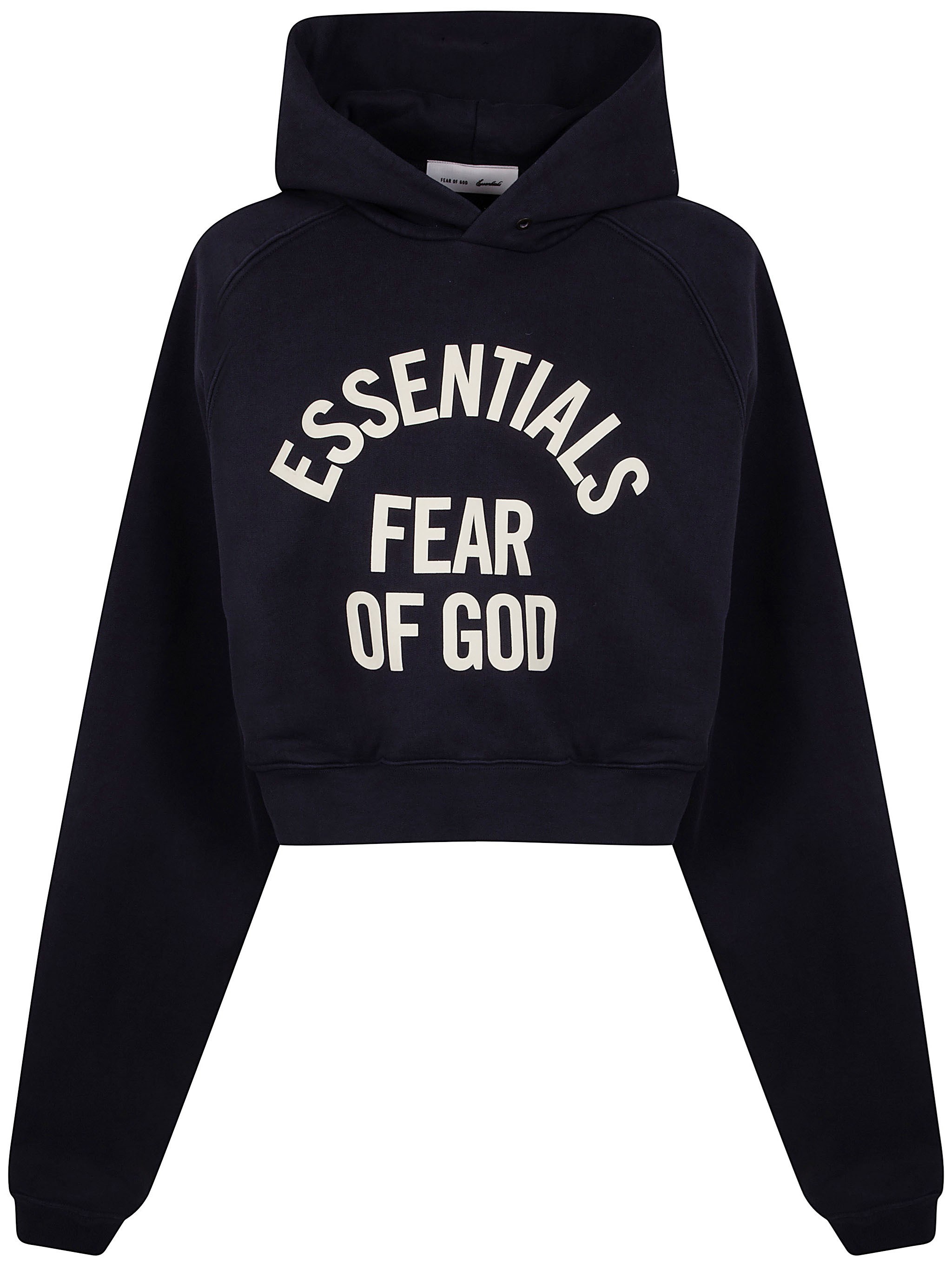 FEAR OF GOD ESSENTIALS Women`S "Campus 90`S" Cropped Raglan Hoodie　FEAR OF GOD ESSENTIALS Women`S "Campus 90`S" クロップド ラグラン パーカー FEAR