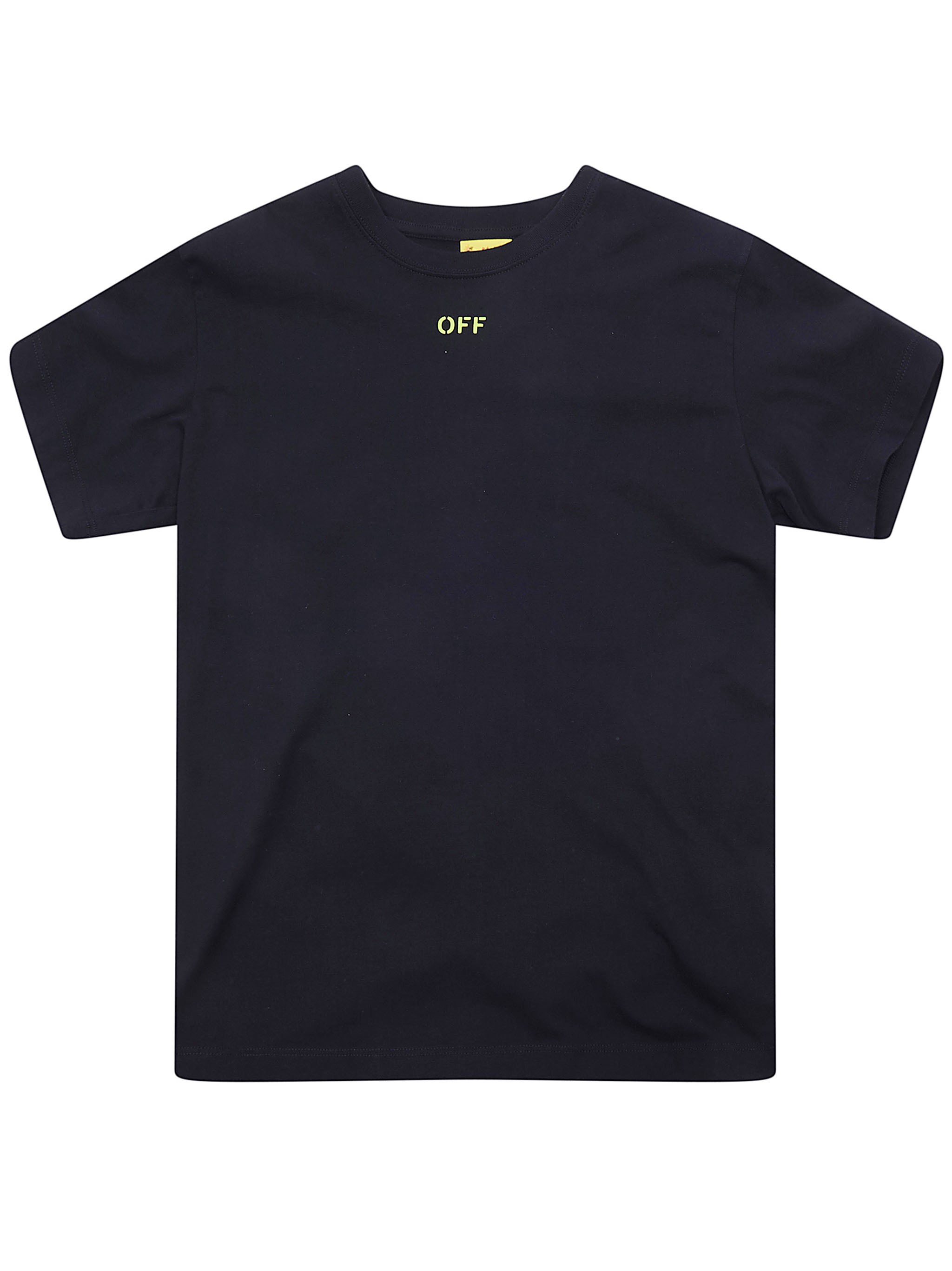 OFF WHITE KIDS Off Diag Tee Ss