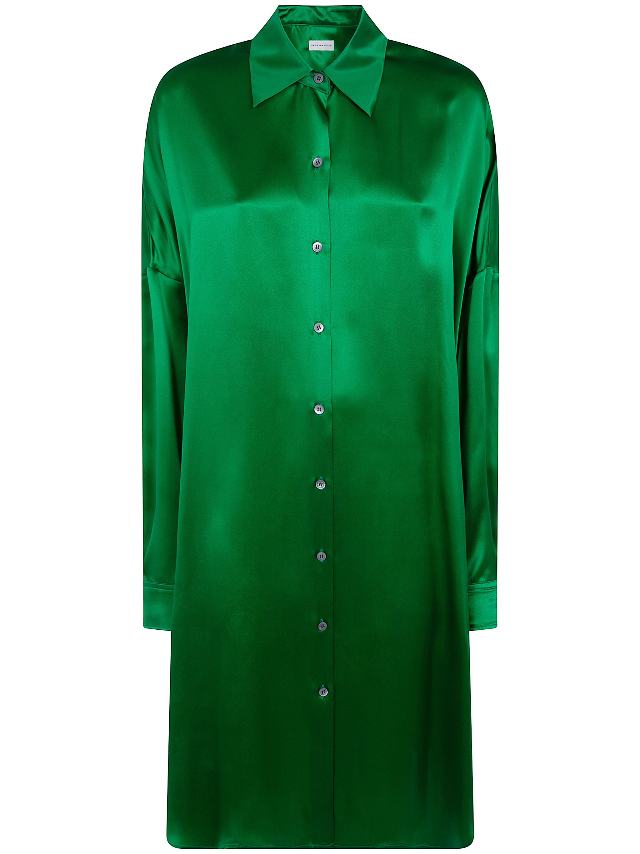 Dries Van Noten DRIES VAN NOTEN Dasia Long Classic Shirt Mini Dress　DRIES VAN NOTEN ダシア ロング クラシック シャツ ミニ ワンピース