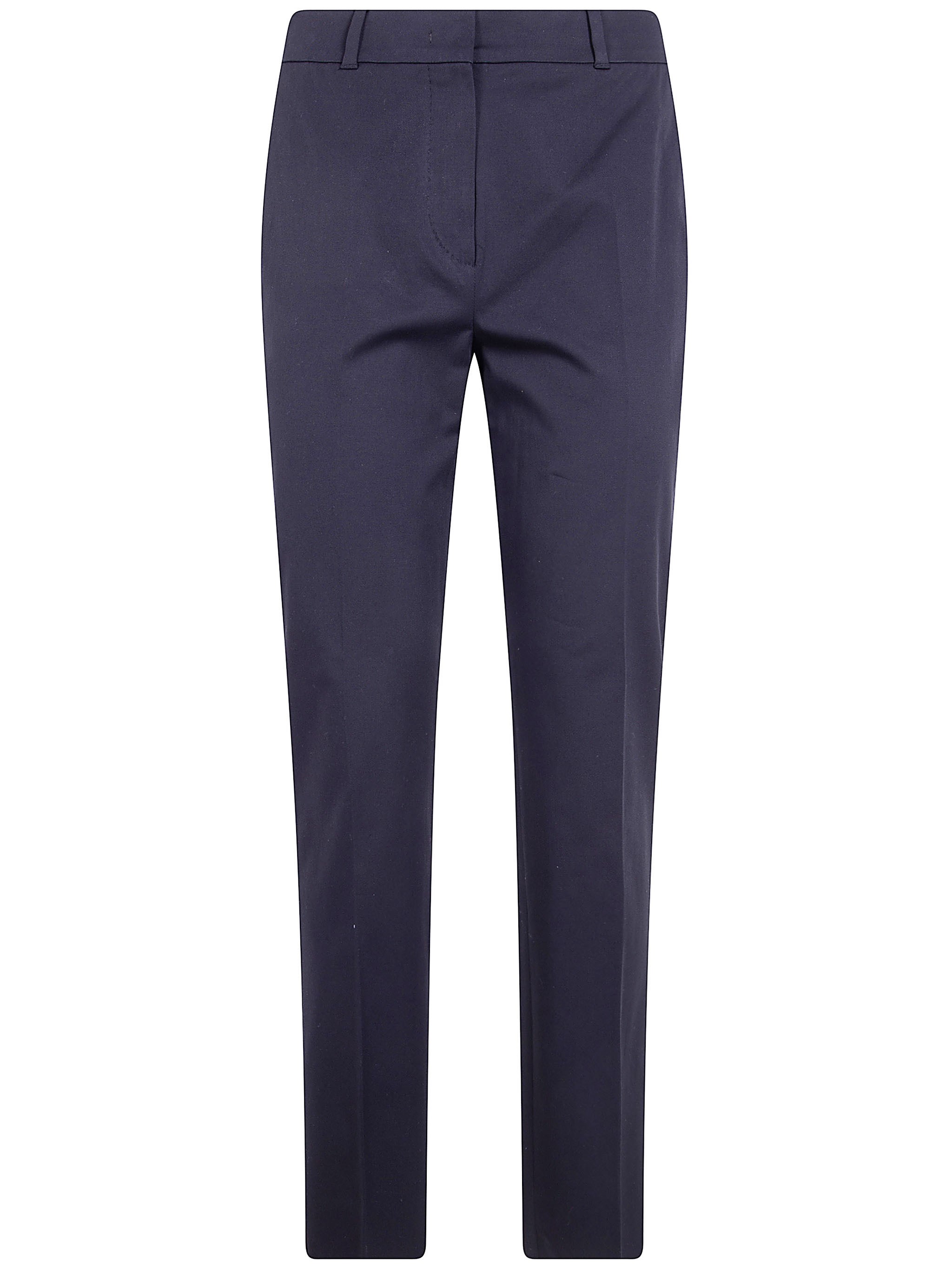 Max Mara MAX MARA STUDIO "Carpa" Popeline Stretch Classic Trousers　MAX MARA STUDIO "Carpa" ポペライン ストレッチ クラシック トラウザーズ