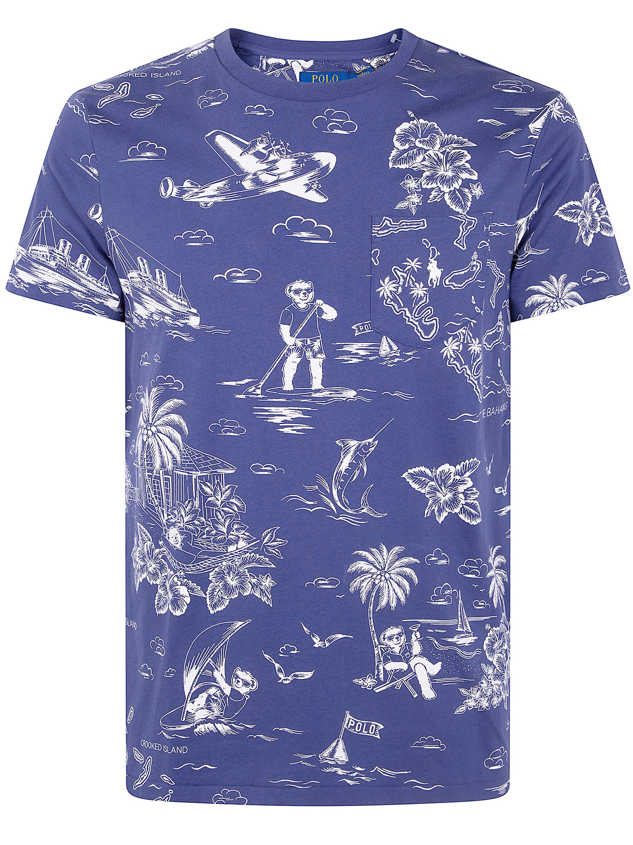 POLO RALPH LAUREN Short Sleeves Hybrid Islend Bear T-Shirt