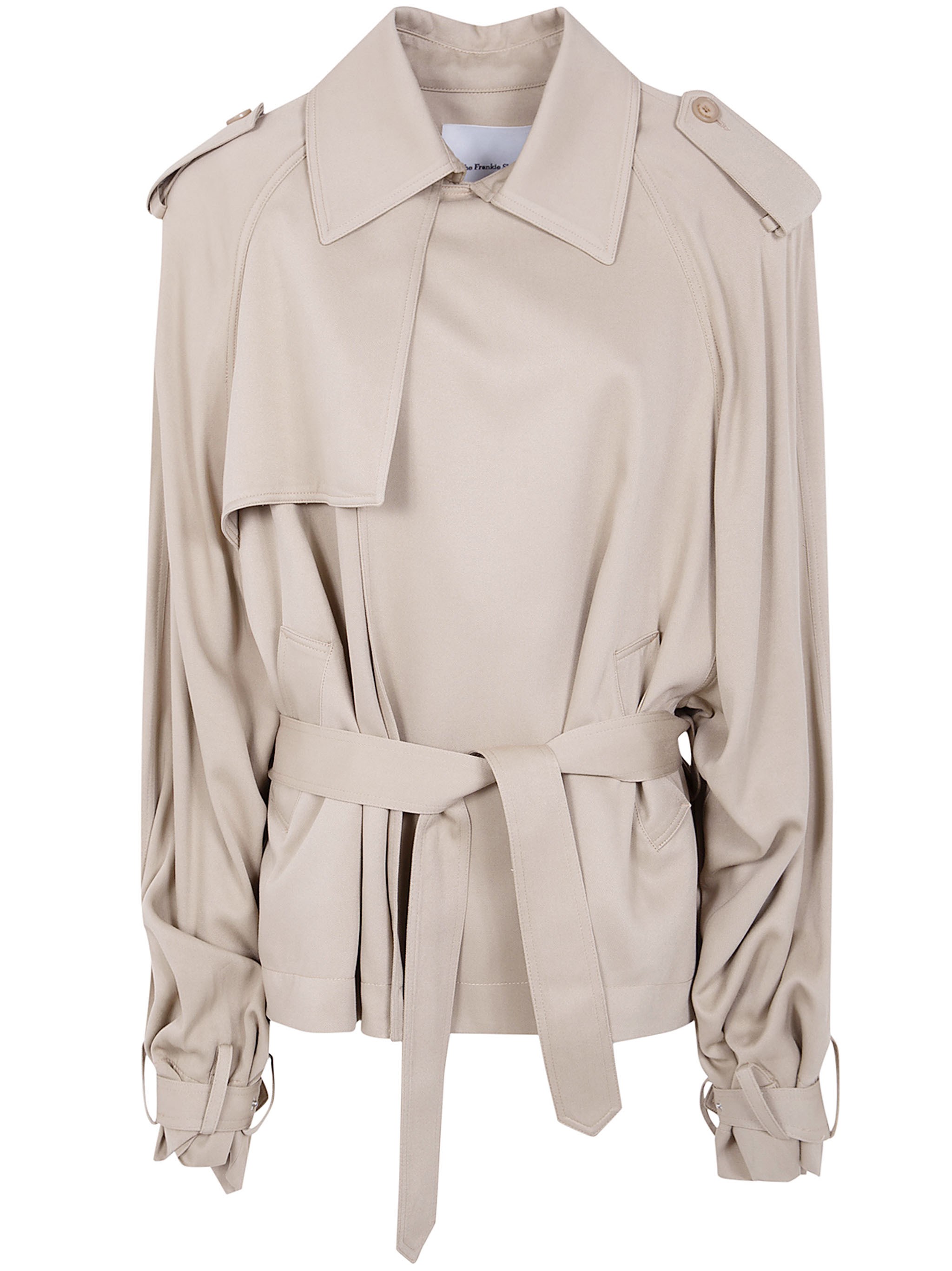 THE FRANKIE SHOP "Elva Fluid" Short Trench