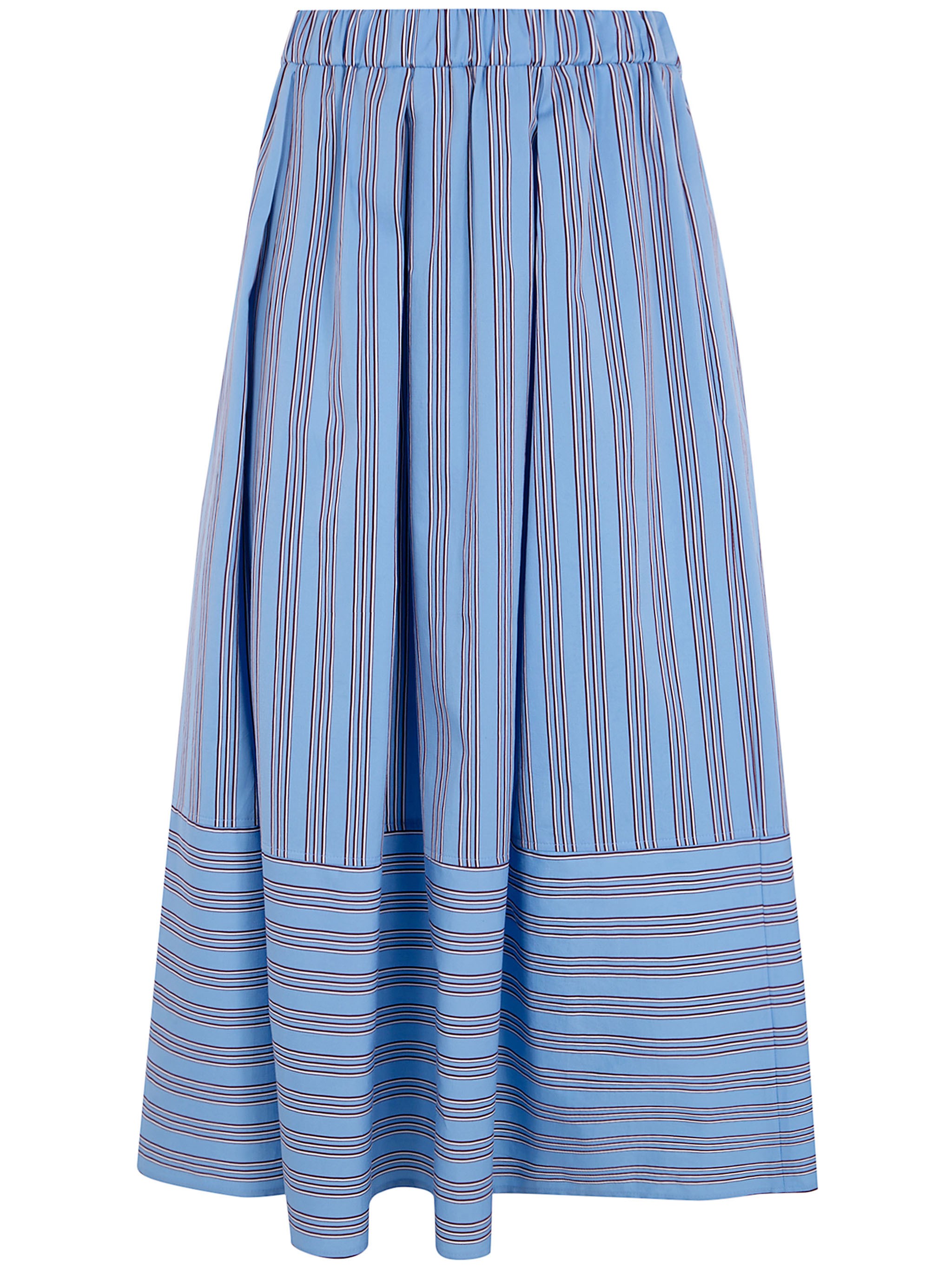 Antonelli "ibiza" Long Skirt In Blue