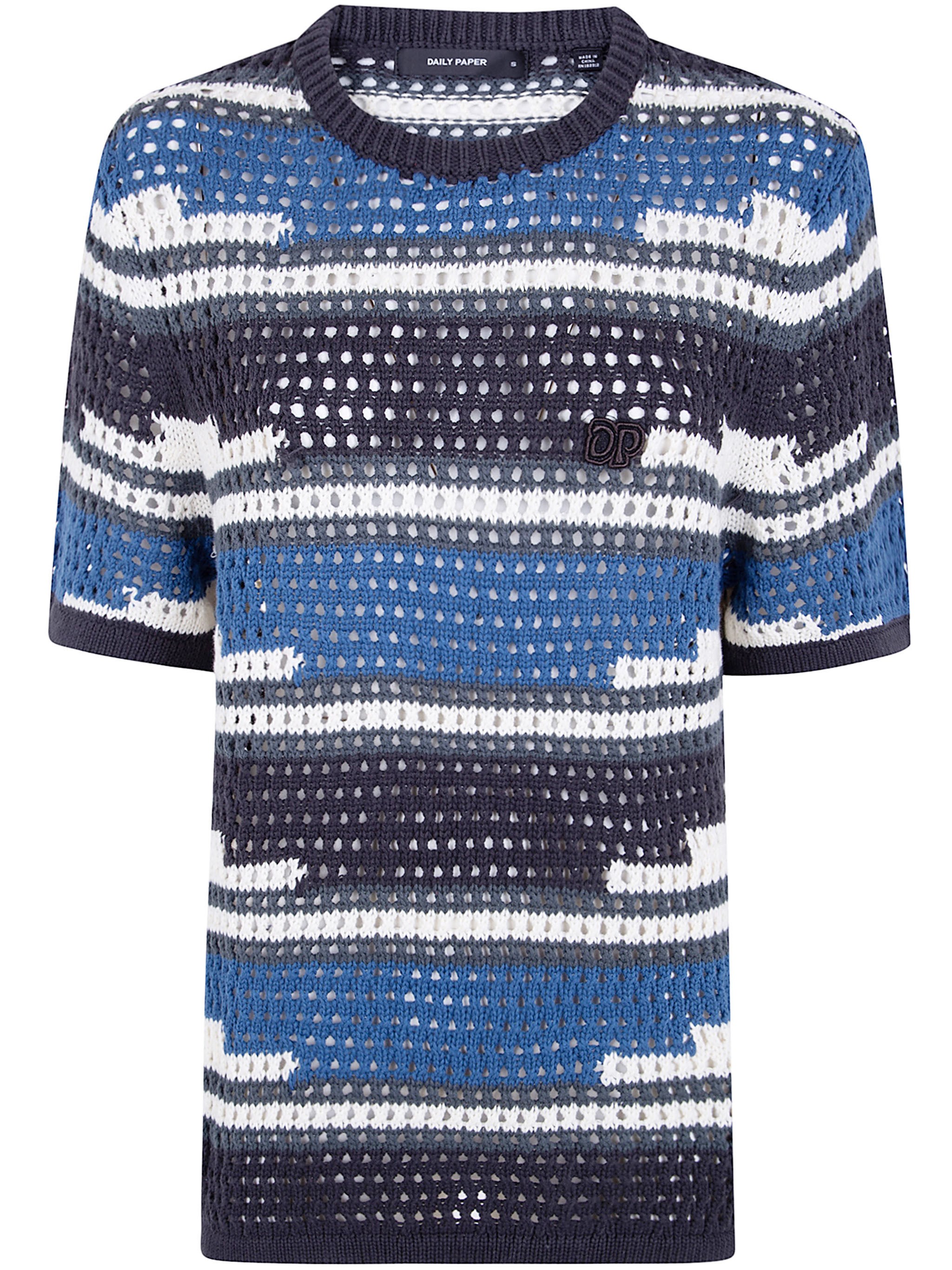 DAILY PAPER Kente Stripe Knit Shirt