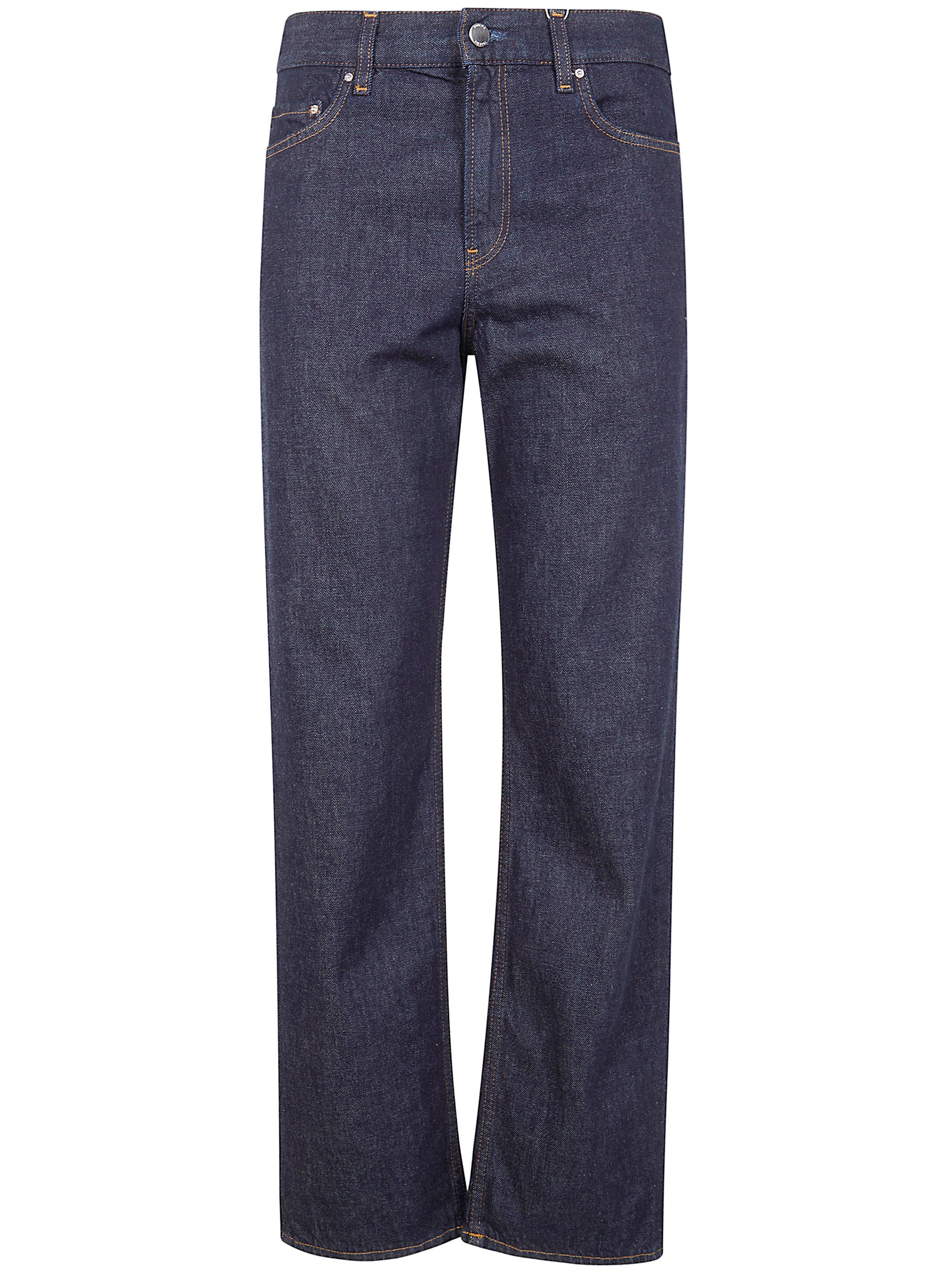 TOTEME Jeans Low Straight "Rinsed Blue"