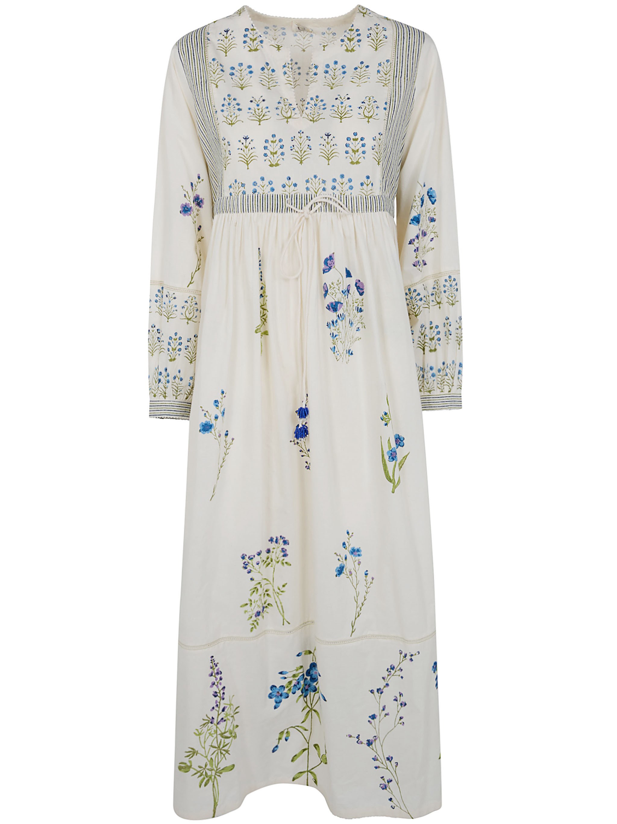 UPAVITA Dress 3/4 Sleeves "U05 Blue"