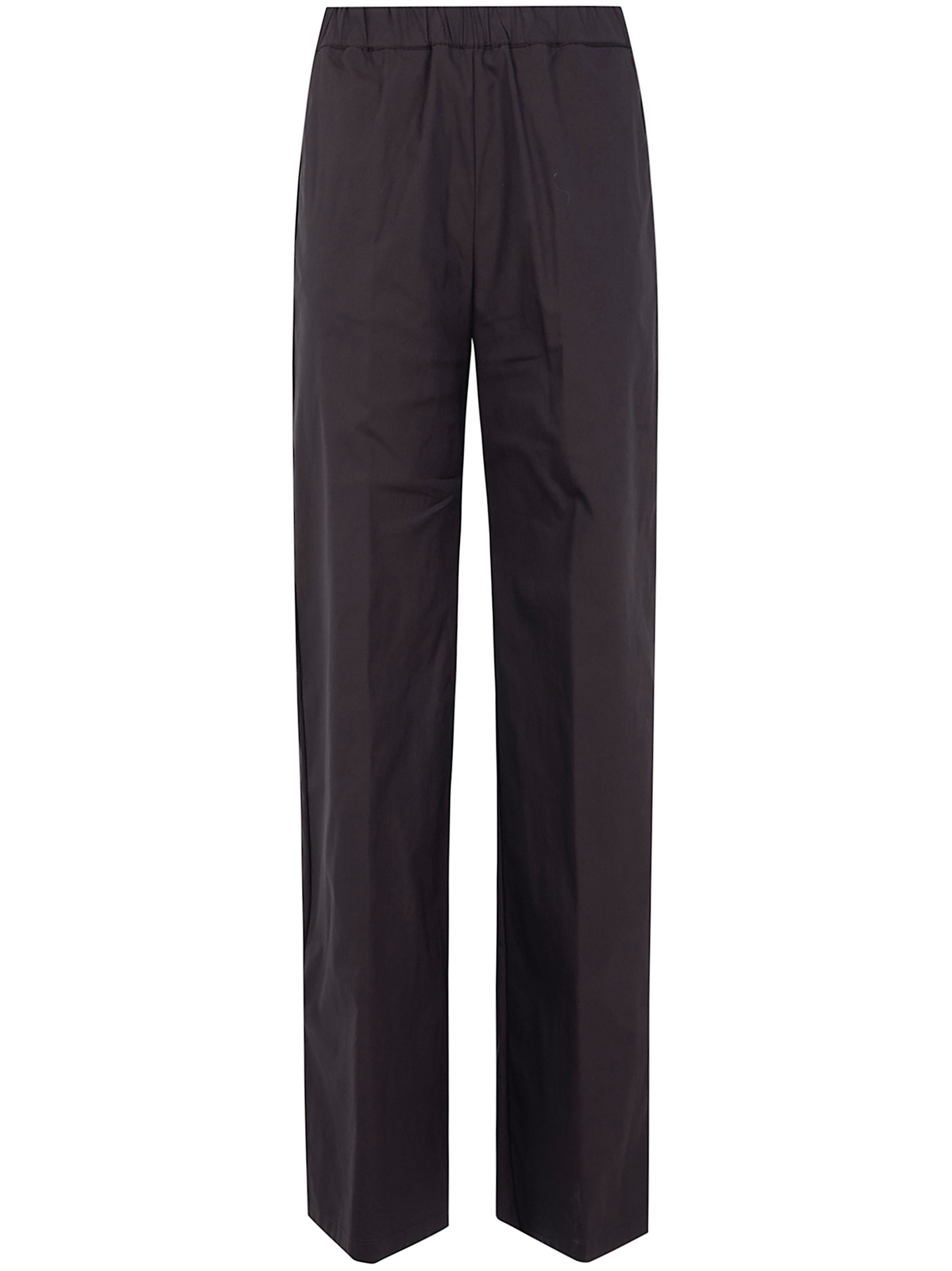 LIVIANA CONTI Pants Elastic Waistband "F6sk52 W18 Chocolate"