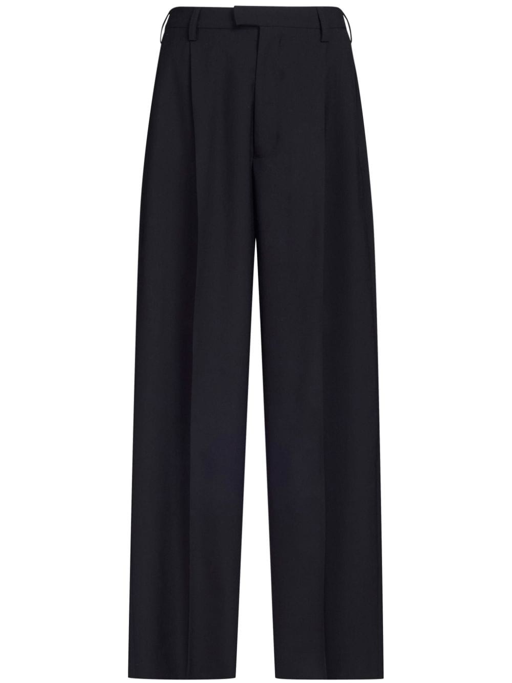 Marni Wide Leg Trousers Clothing In Black