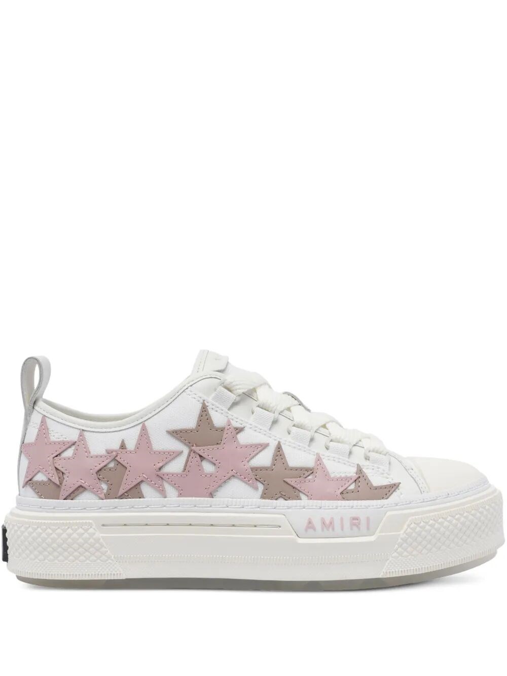 AMIRI Trainers White Pink Amiri Stars Court Low　AMIRI トレーナー ホワイト ピンク アミリ スターズ コート ロー AMIRI