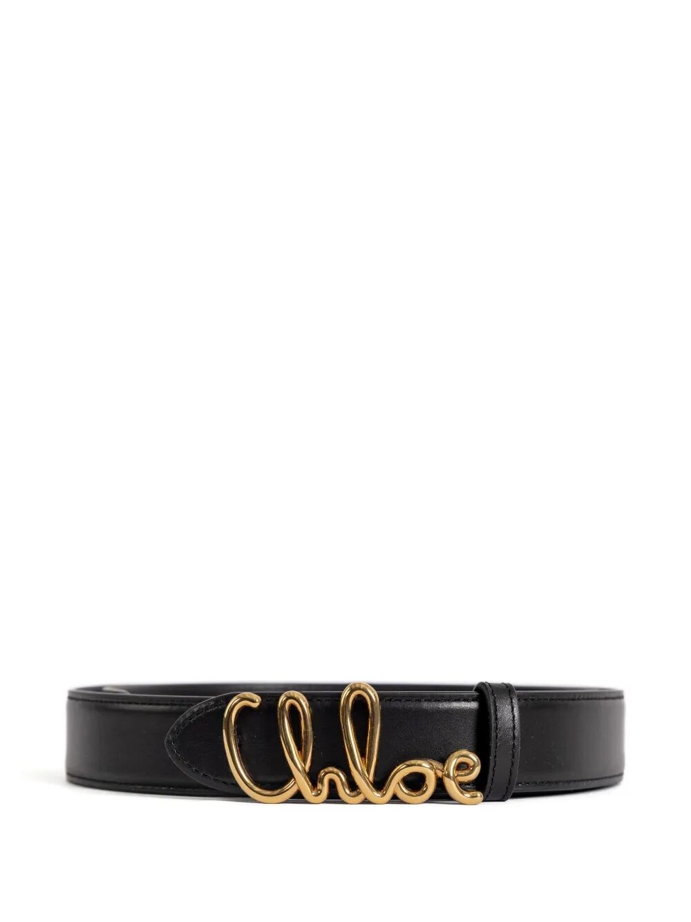 CHLOE Belt With Gold Buckle "Chloe` Iconic"　クロエ ゴールドバックル付きベルト「クロエ アイコニック」 CHLOE