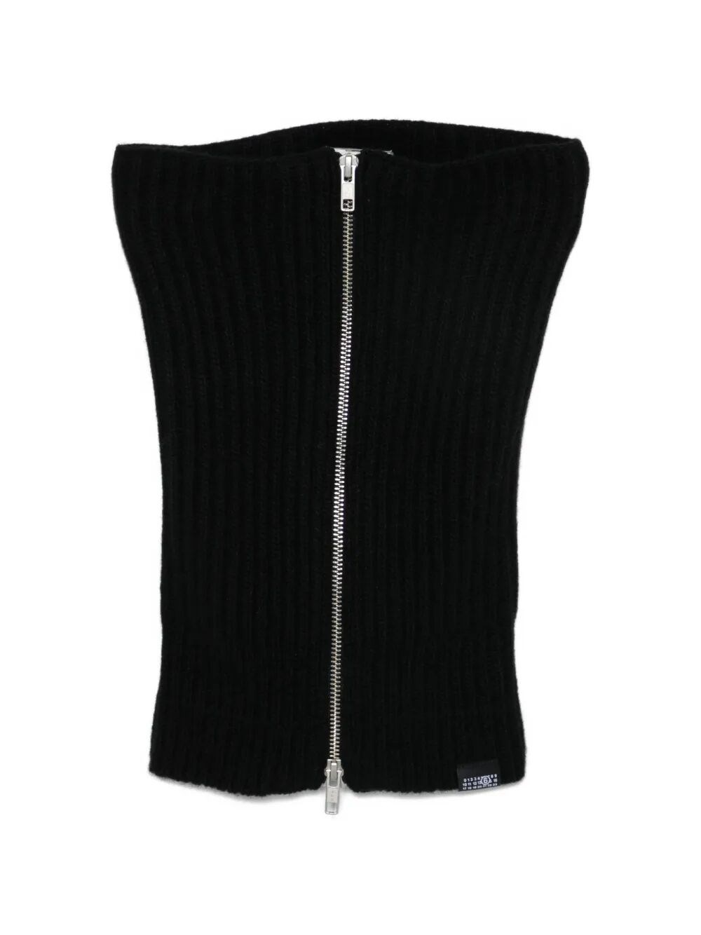 MM6 Scarf High Zip Collar