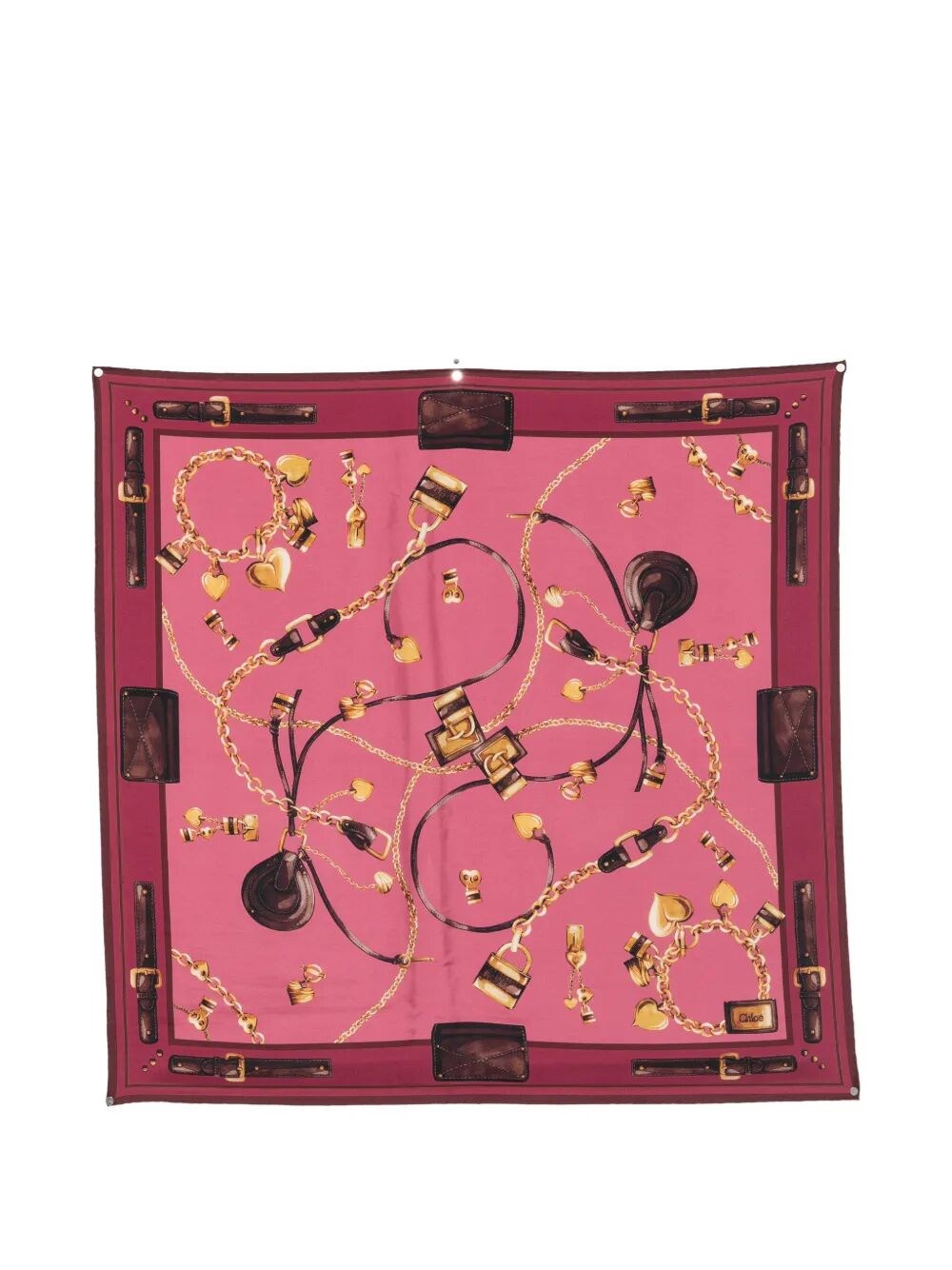 Chloé Scarf Multicolor "Pedington"