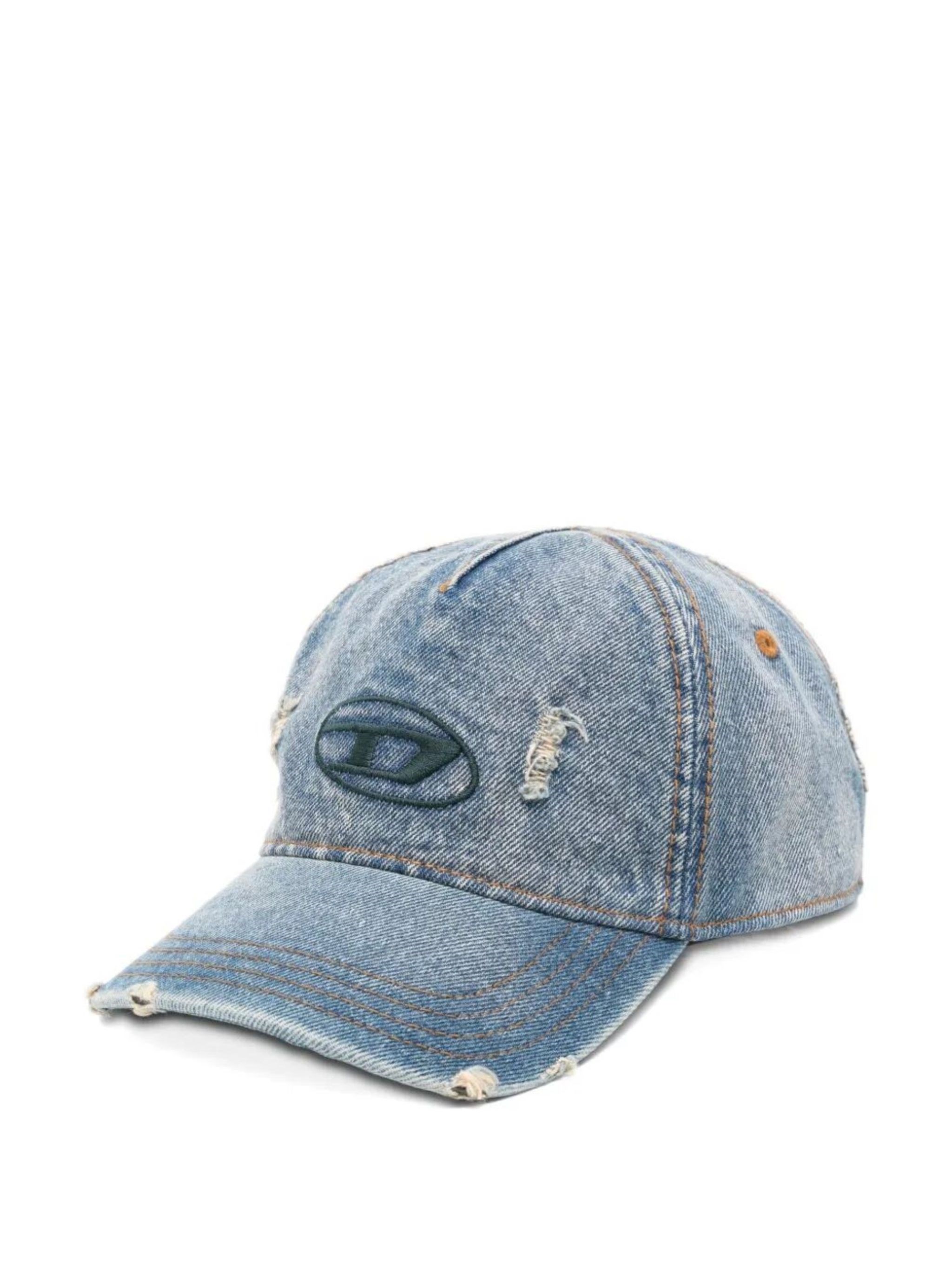 DIESEL Hat Blue Denim "C-Enic"　DIESEL 帽子 ブルーデニム "C-Enic" DIESEL