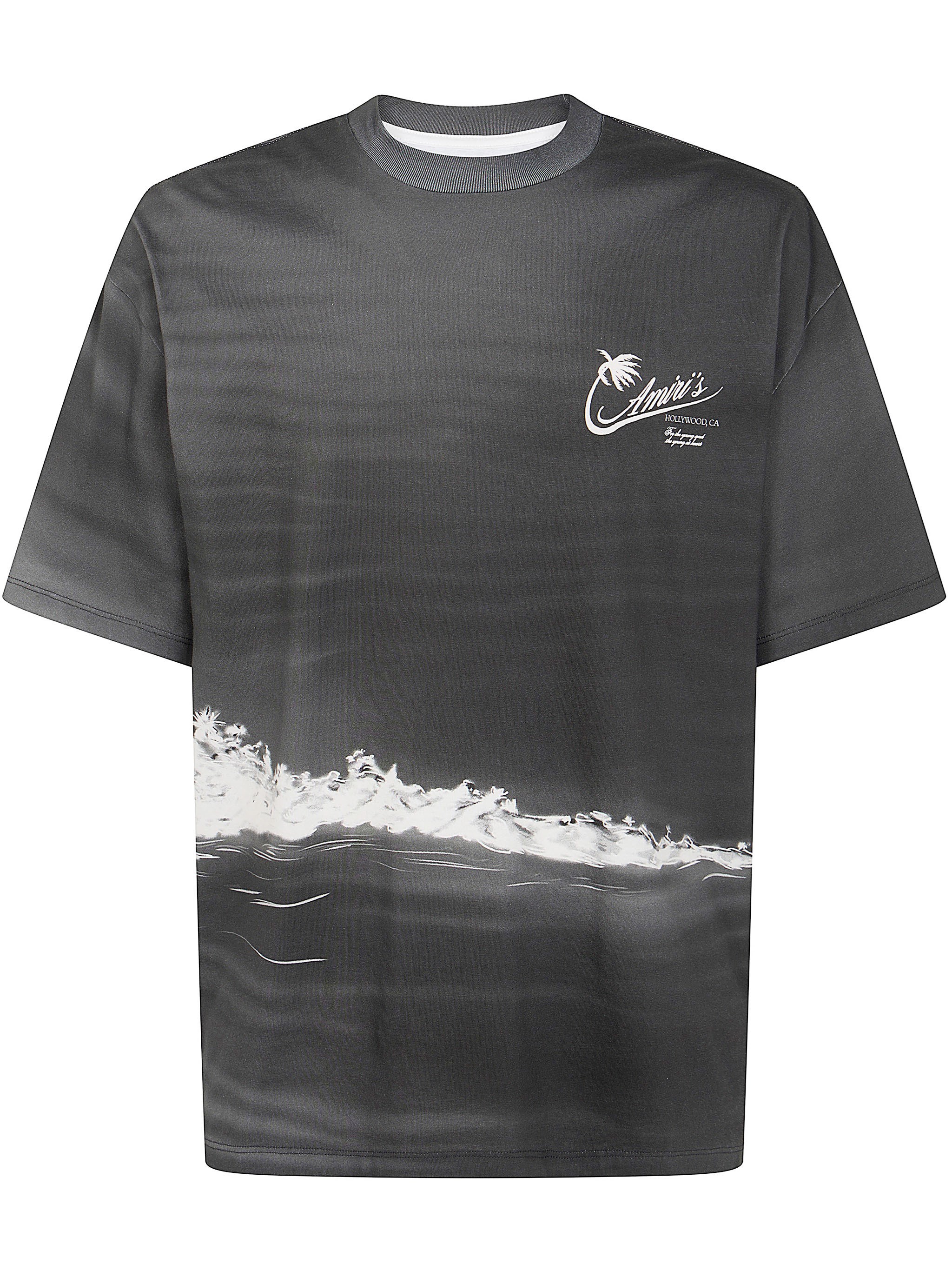 AMIRI T-Shirt Short Sleeve "Palms Lj Skate"　AMIRI Tシャツ半袖「Palms Lj Skate」 AMIRI