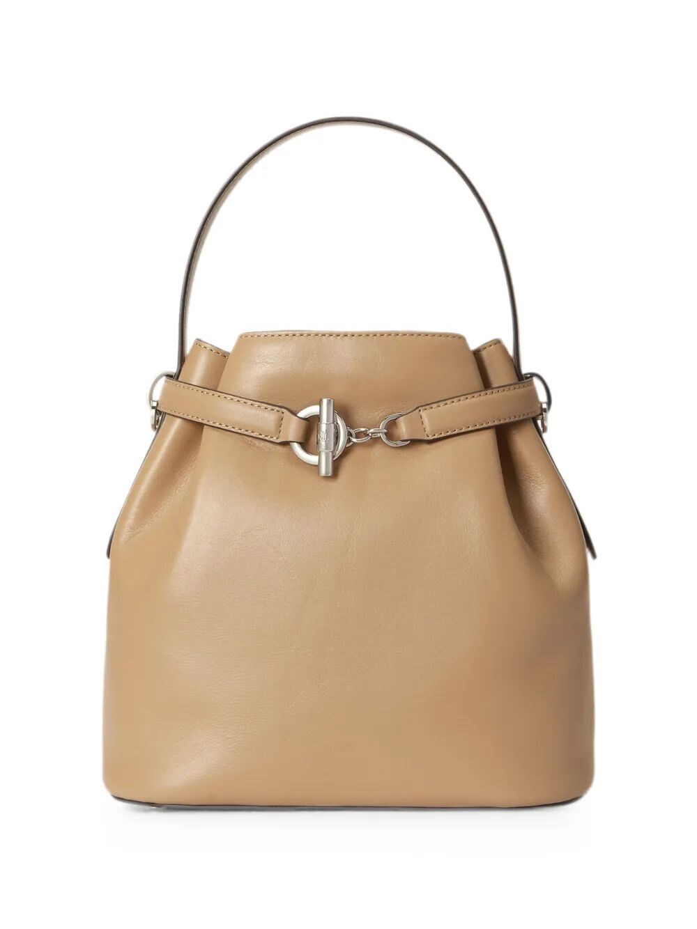 LAUREN RALPH LAUREN Shoulder Bag Silver Handle “Blke”
