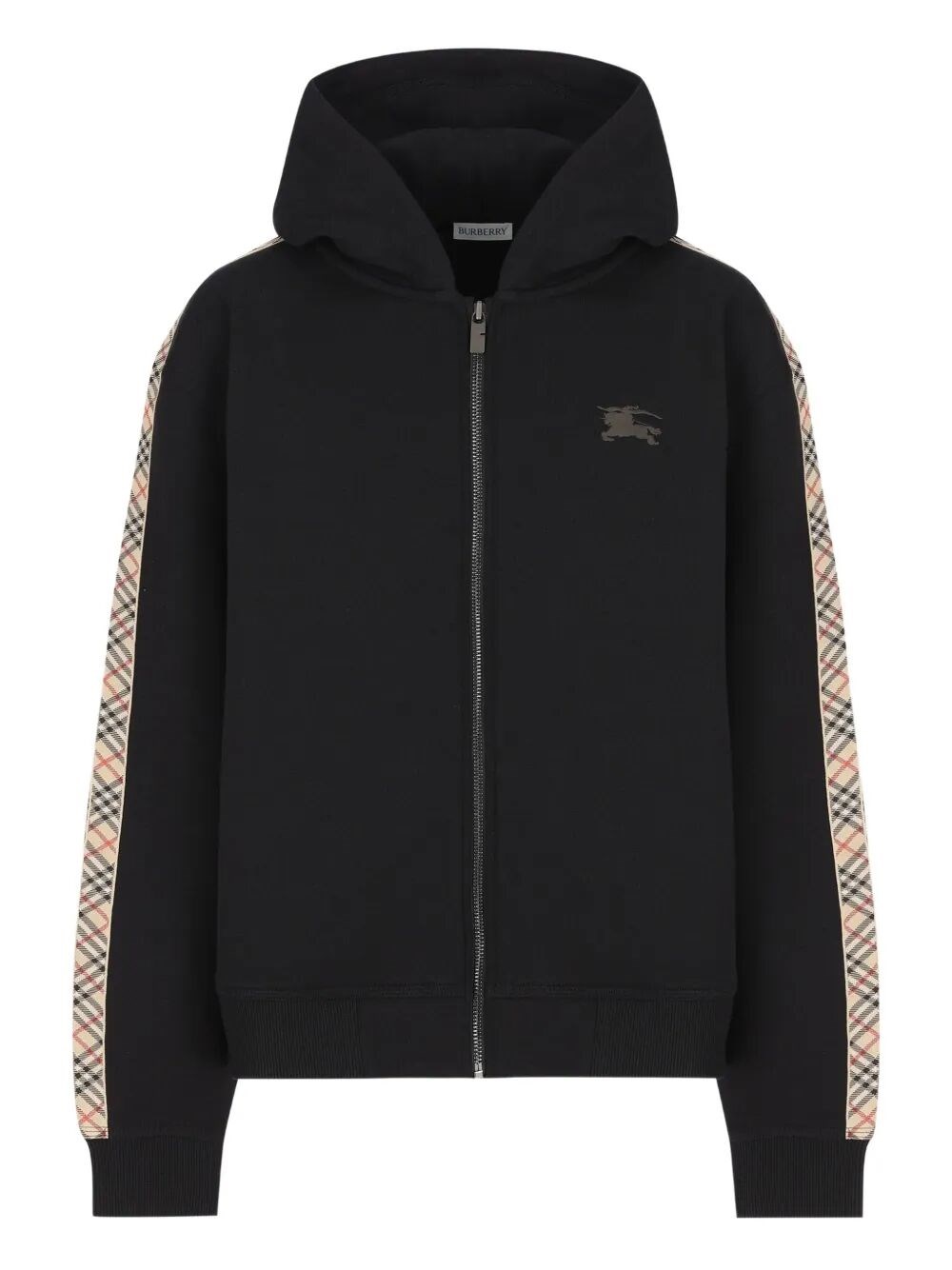 BURBERRY KIDS Sweatshirt Check Tape "Clyde"　BURBERRY KIDS スウェットシャツ チェックテープ「クライド」 BURBERRY