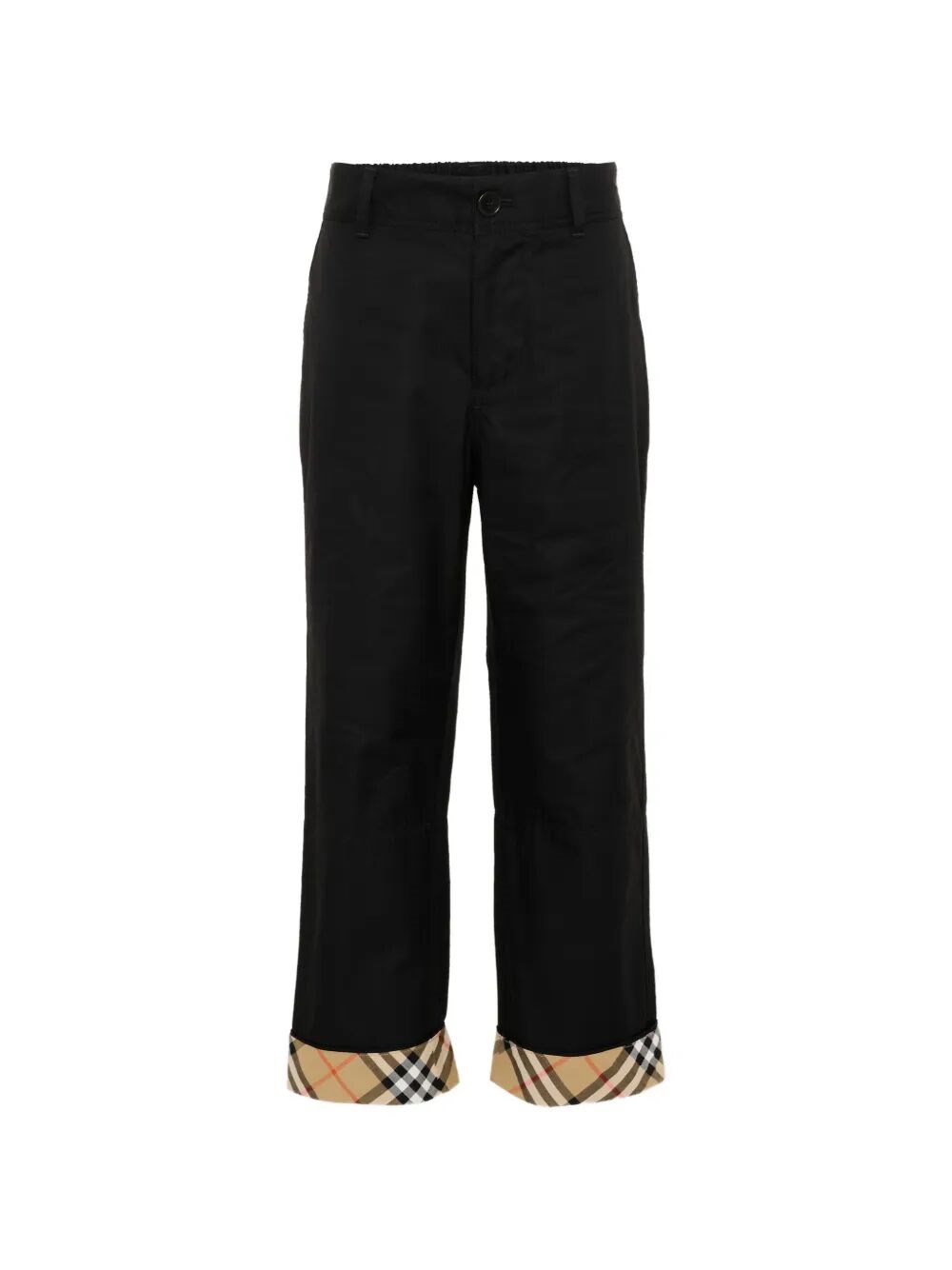 BURBERRY KIDS Pants Plaid Cuff "Sheldon" Chk Tu　BURBERRY KIDS パンツ チェック柄カフス「シェルドン」 Chk Tu BURBERRY