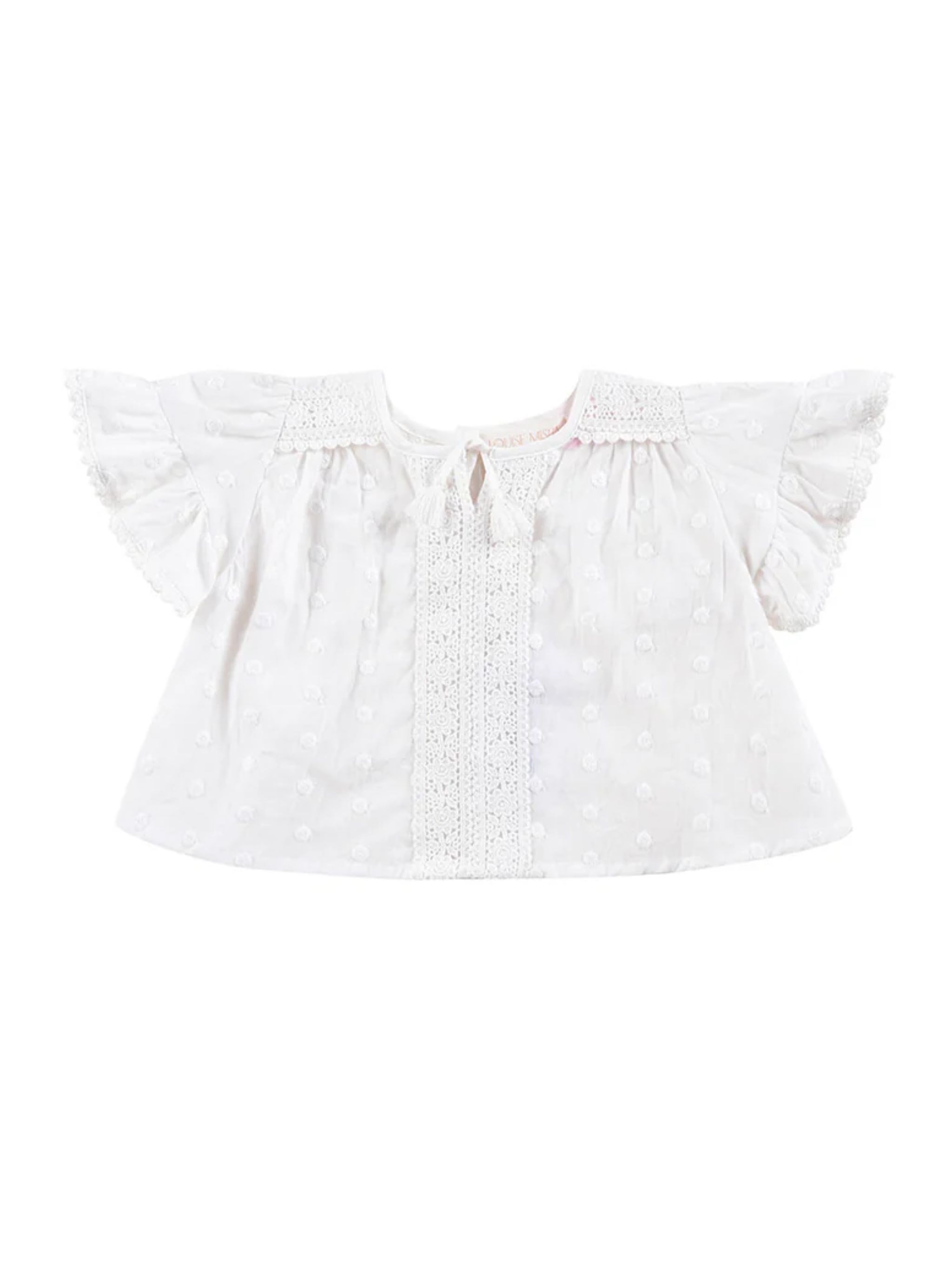 Louise Misha Camicia Manica Lunga "feliza" In White