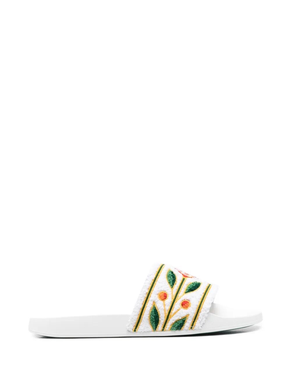 CASABLANCA Slippers Floral Design "Embroidered Terry"　カサブランカ スリッパ 花柄「刺繍テリー」 CASABLANCA