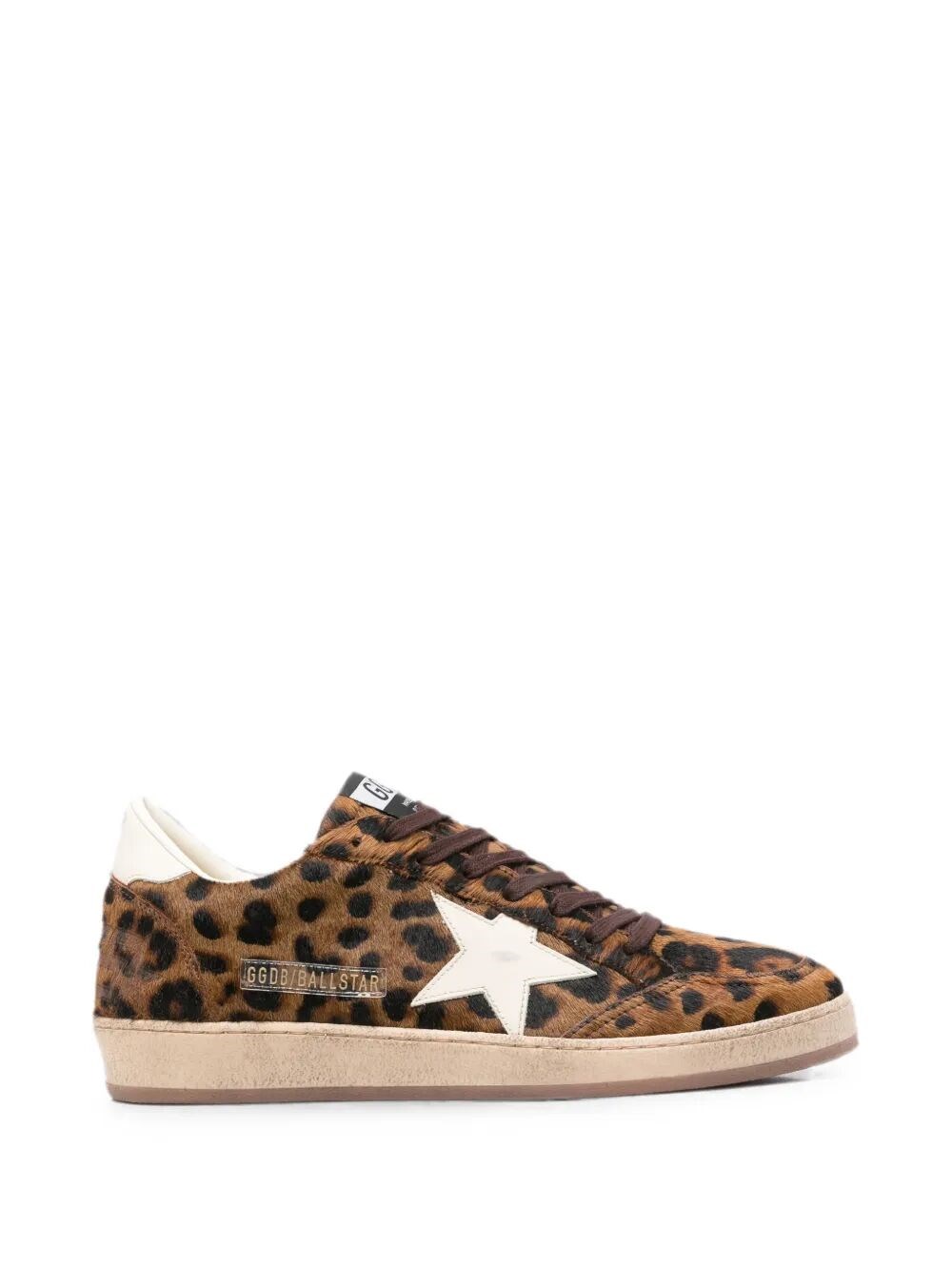 GOLDEN GOOSE Trainers Brown Cream “Ballstar”