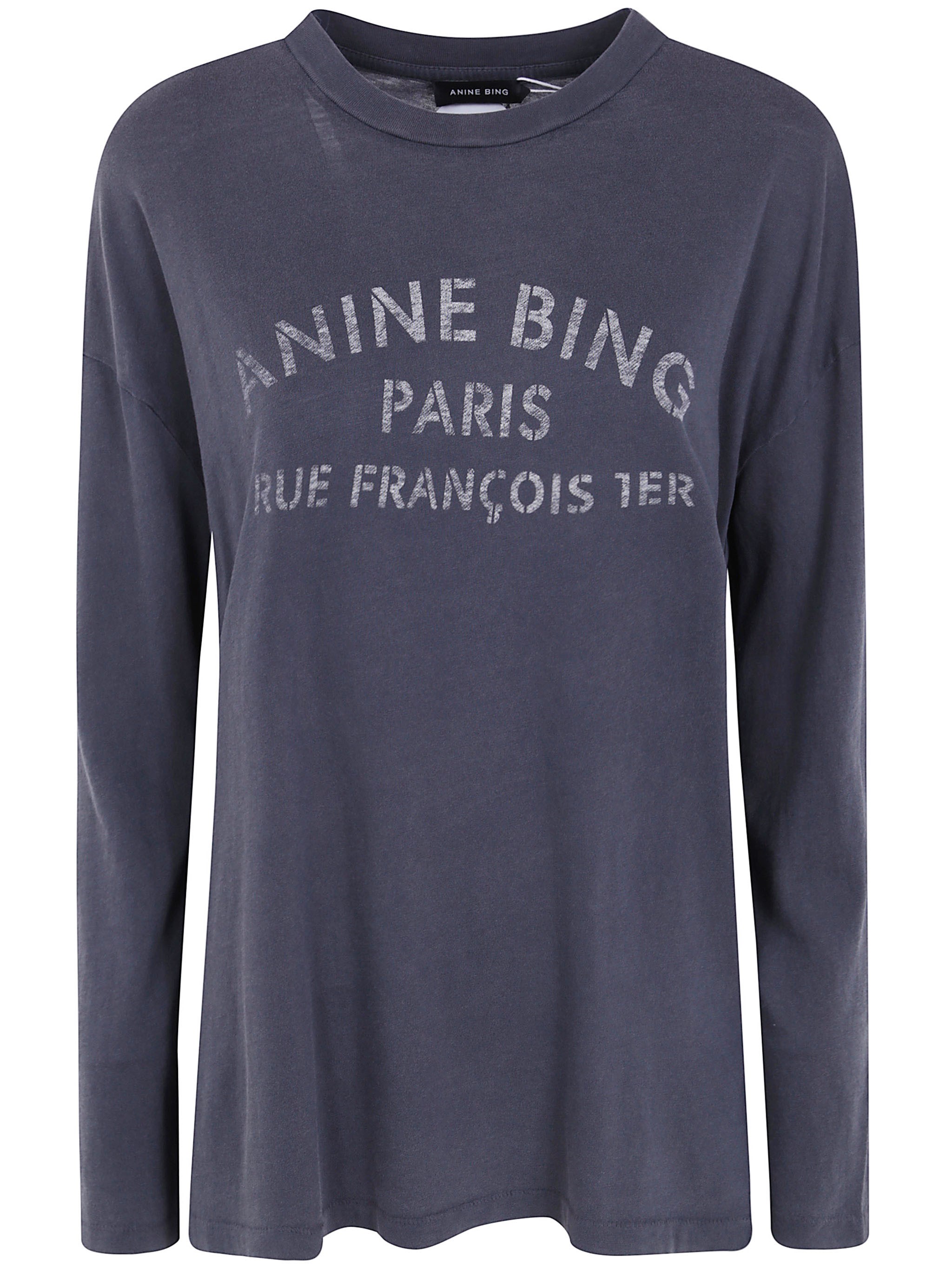 ANINE BING T-Shirt Long Sleeve "Ivan"