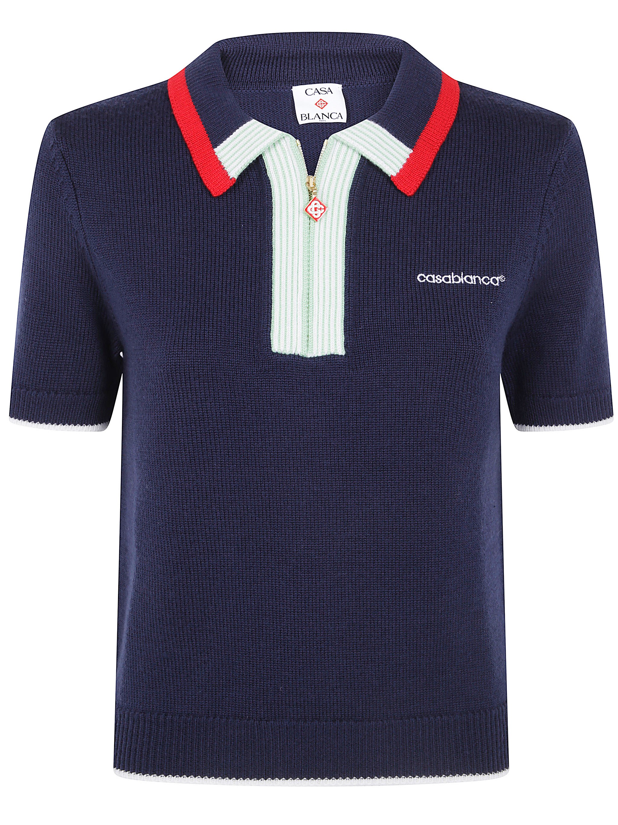 CASABLANCA Top Long Sleeve "Merino Polo"　カサブランカ トップス 長袖「メリノポロ」 CASABLANCA
