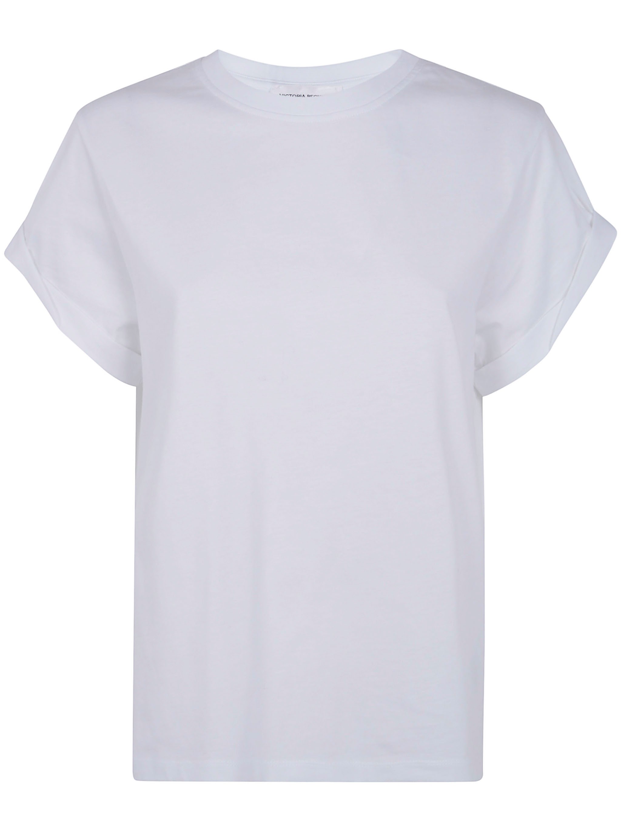 Victoria Beckham Tilly Cotton Jersey T-shirt In Multi