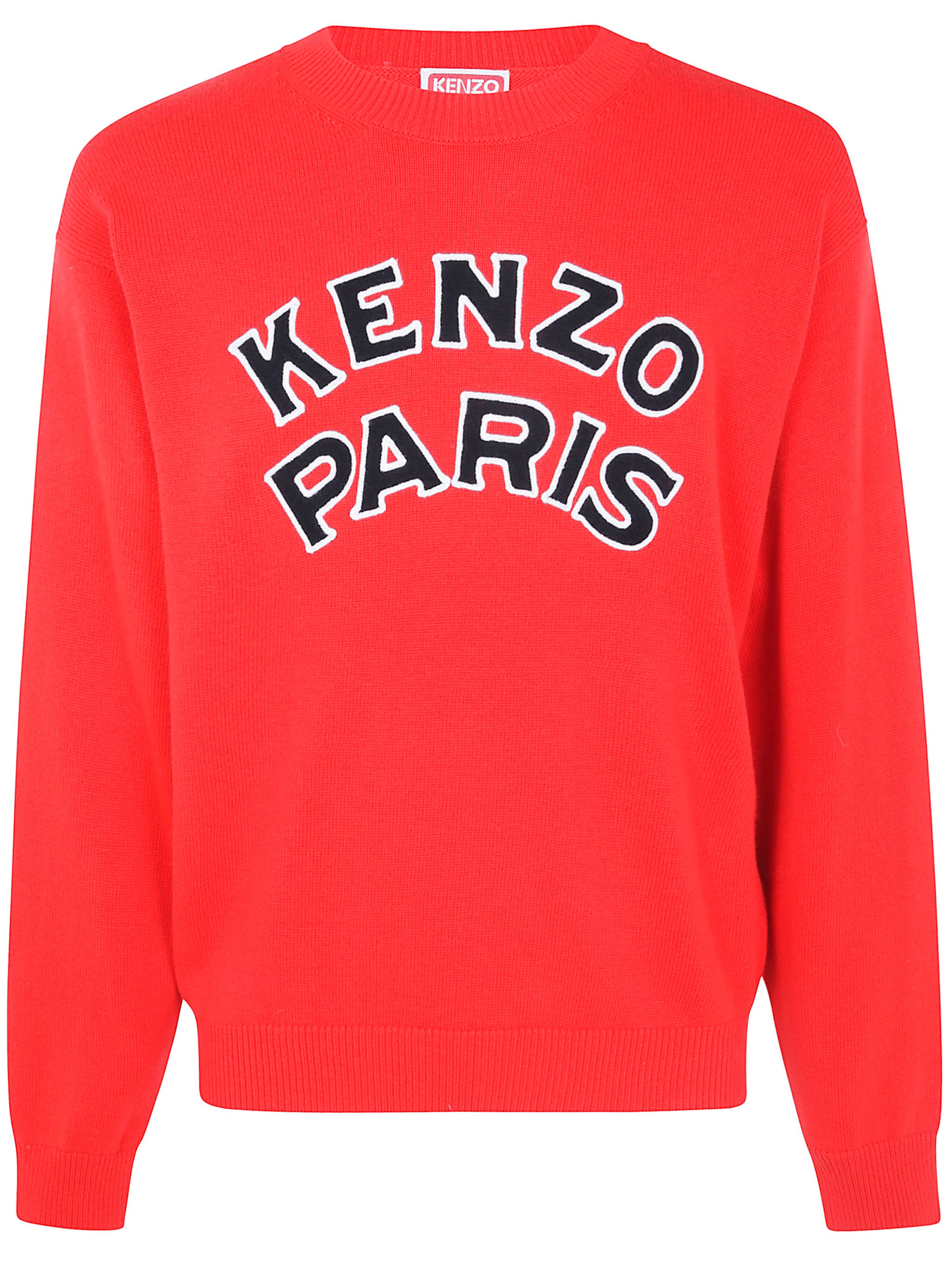 KENZO Sweater Wool Blend "Kenzo Paris Emblem"　KENZO セーター ウールブレンド 「ケンゾー パリ エンブレム」 KENZO