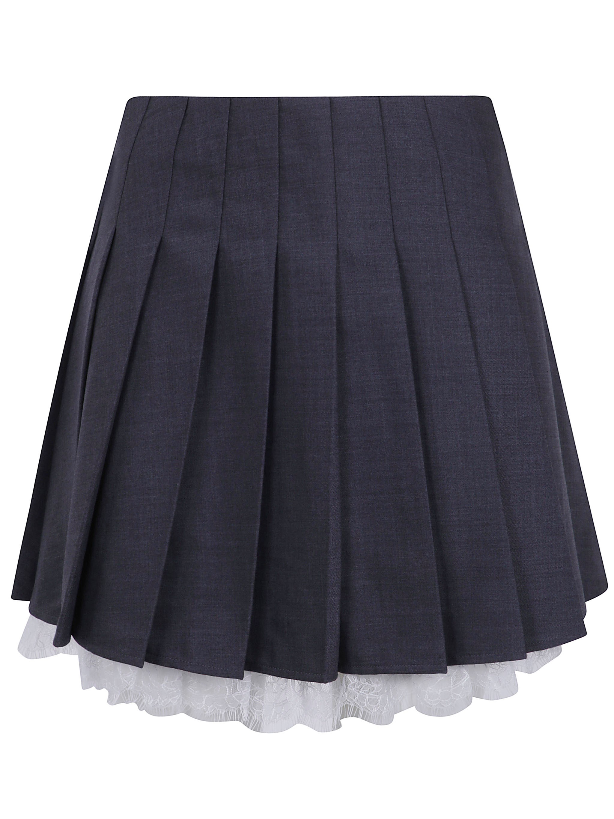 SELF-PORTRAIT Skirt Pleated Mini