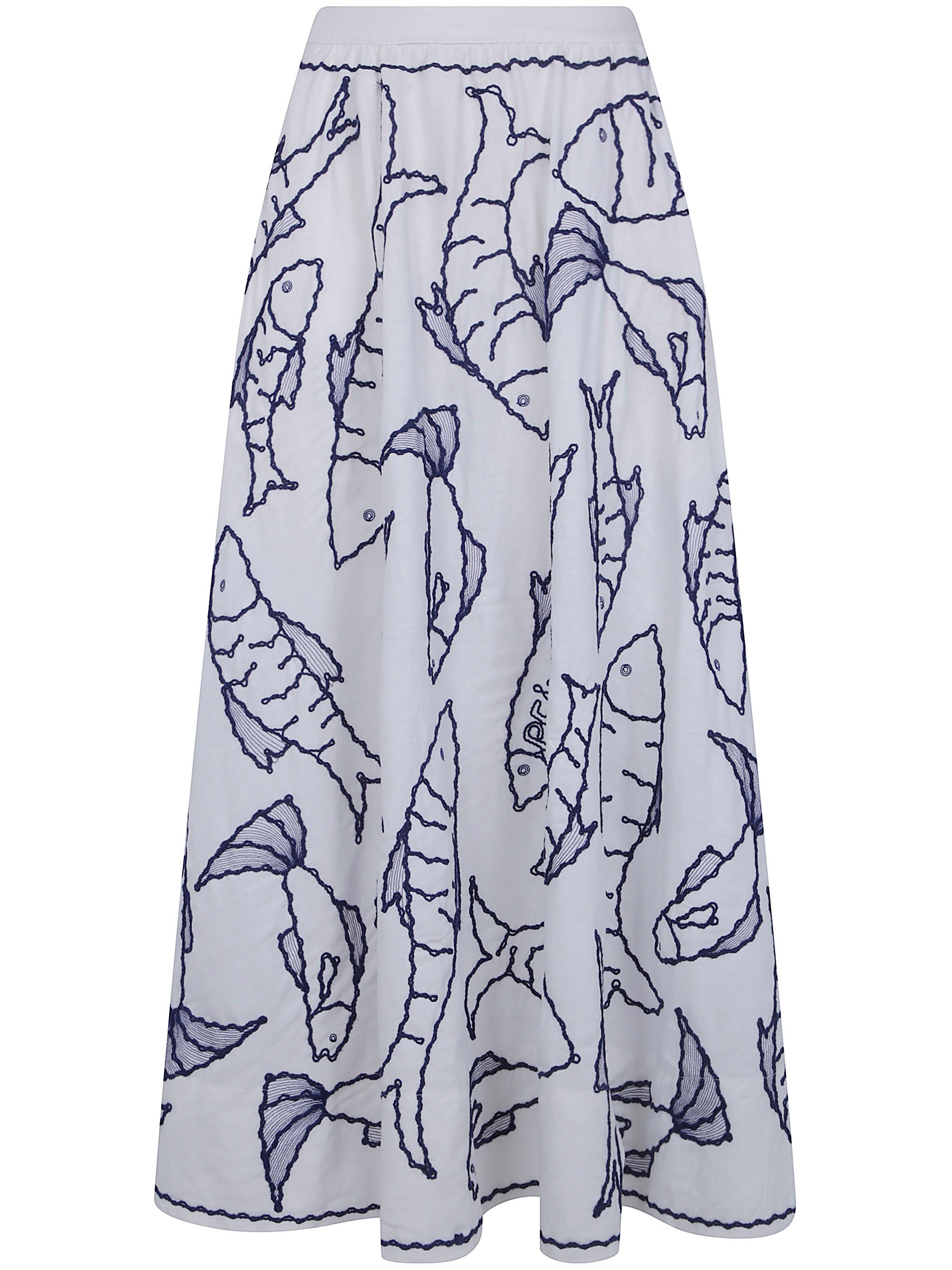 Fresh Fish Midi Skirt