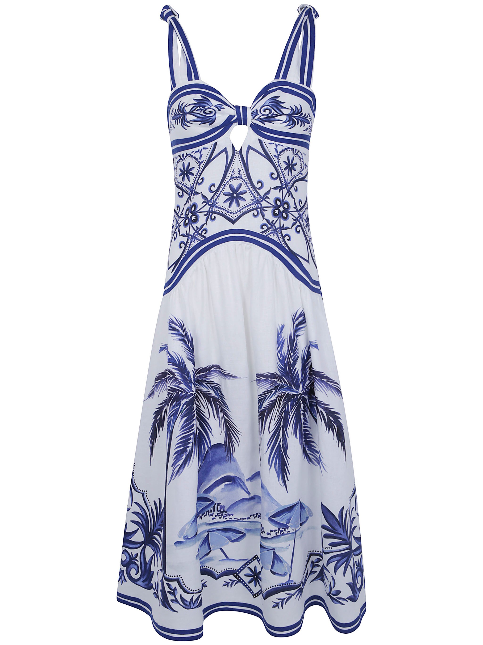 FARM RIO Dress Maxi "Wonderful City"