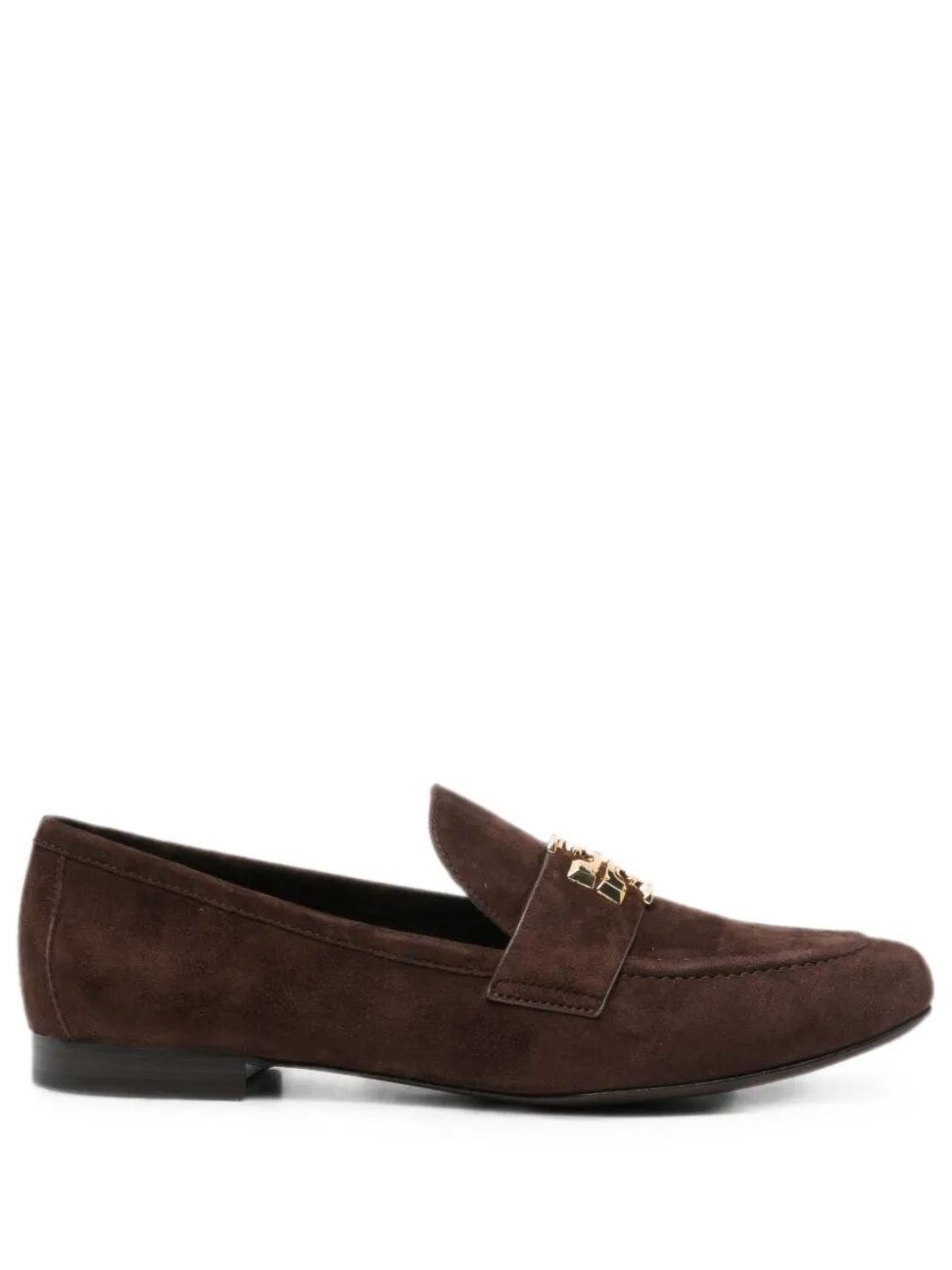 TORY BURCH Loafer Shoes Gold Trim "Eleanor"　トリー バーチ ローファーシューズ ゴールドトリム "エレノア" TORY
