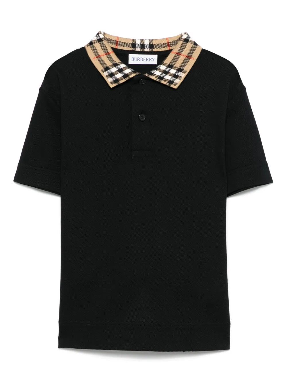 BURBERRY KIDS Polo Shirt Check Collar "Johane"　BURBERRY KIDS ポロシャツ チェックカラー「ヨハネ」 BURBERRY