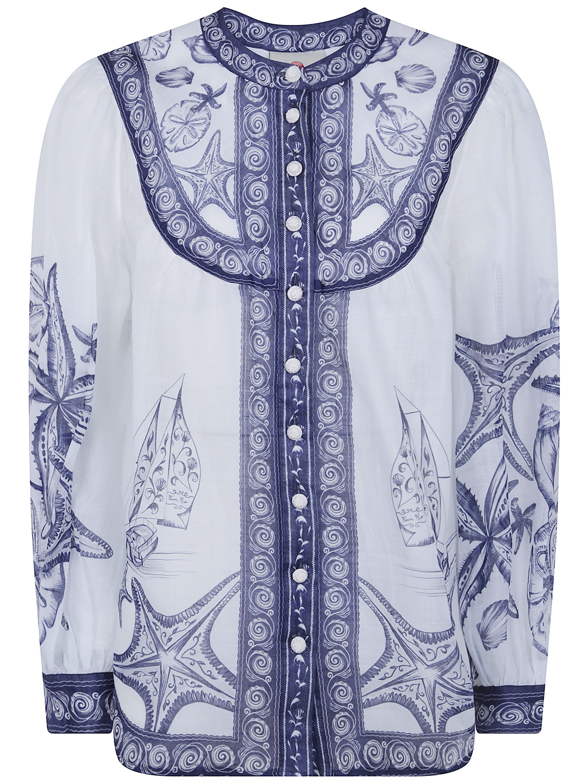 Long Sleeve "Coast Scarf" Shirt