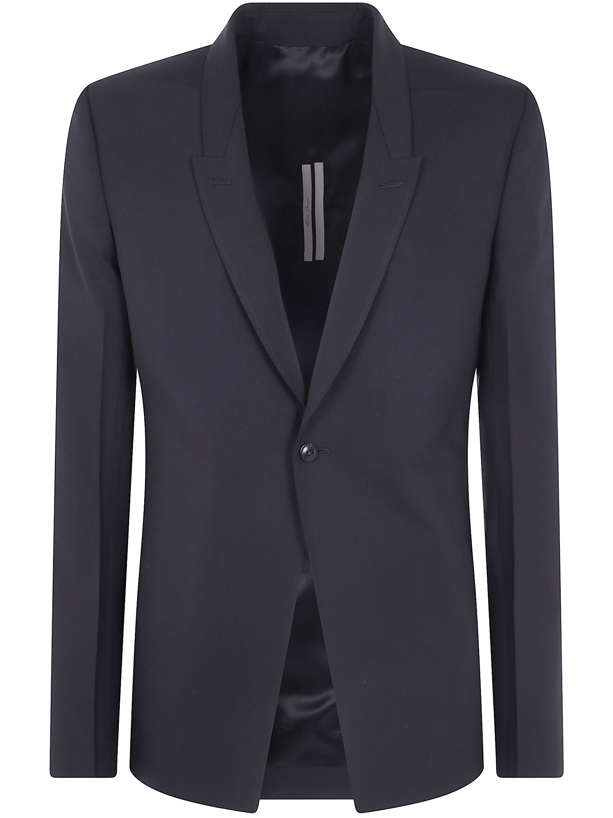 Rick Owens Jacket Wool Black "Soft Soft"