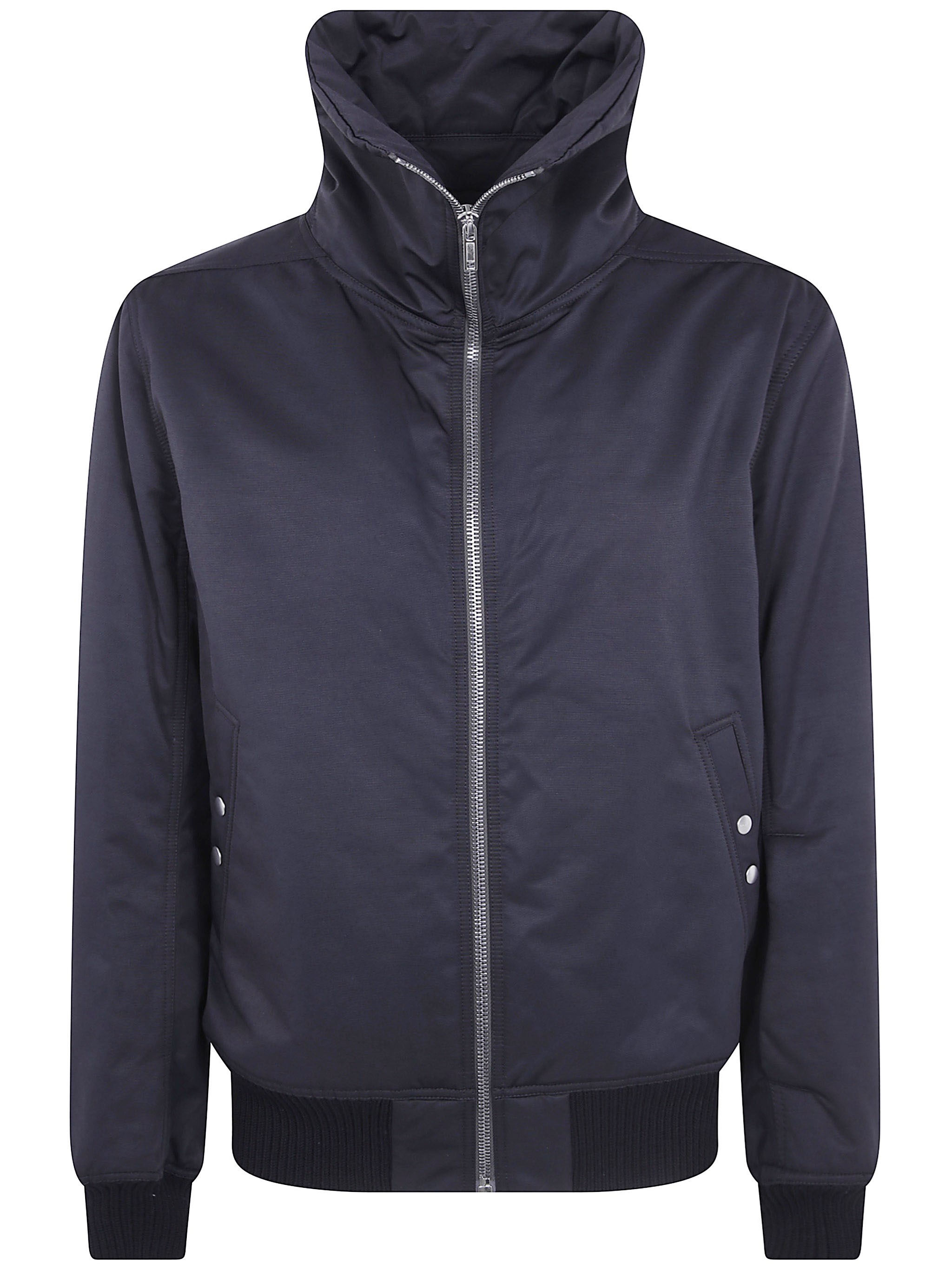 Rick Owens Jacket Zippered "Dracuflight"