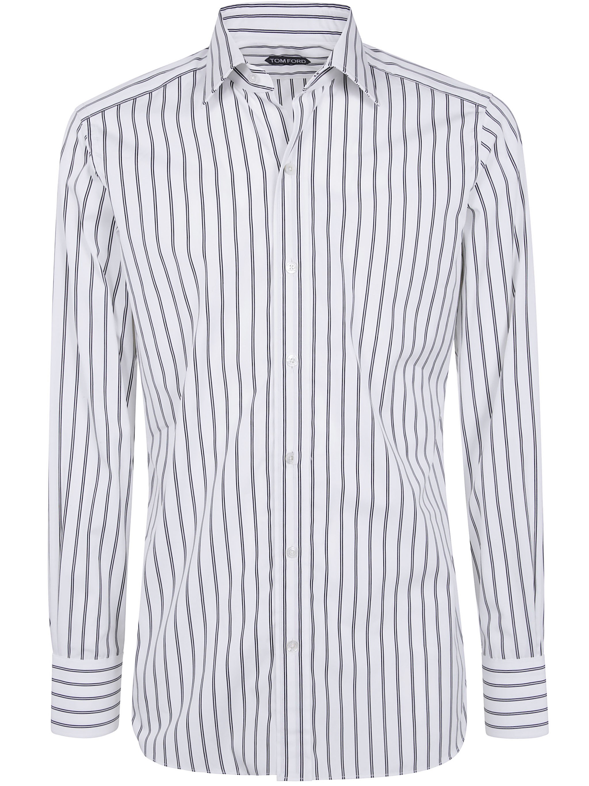 TOM FORD Shirt Slim Fit "Popeline Stripe"