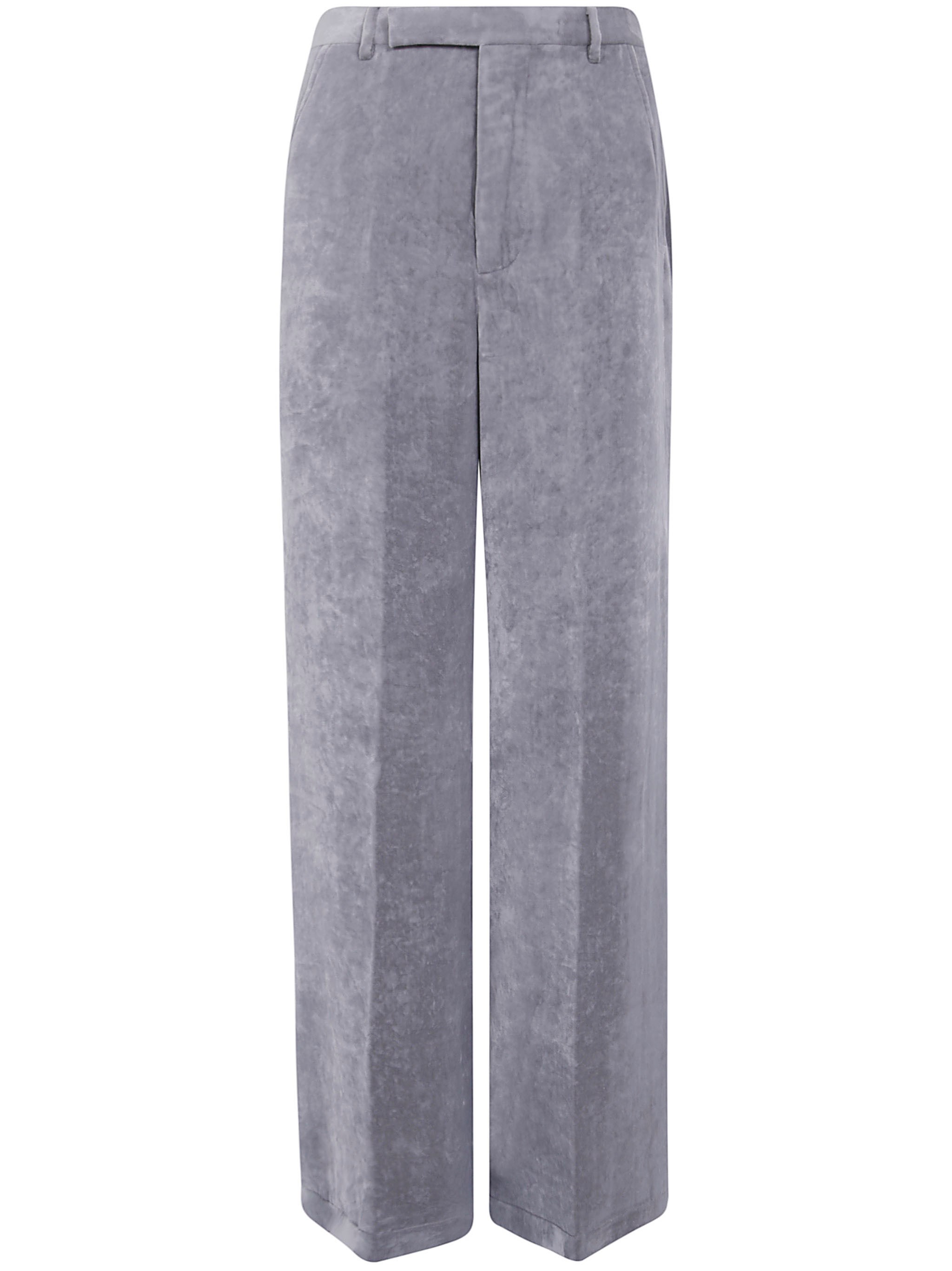 RICK OWENS Pants Wide Tailored “Rp02f5356.V 28 Steel”