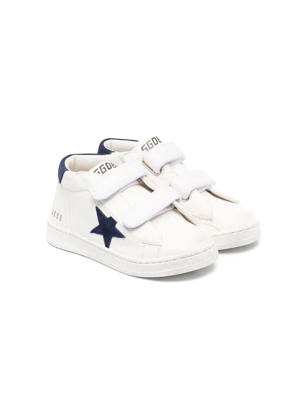GOLDEN GOOSE KIDS Trainers Nappa Upper Suede Star And Heel "June"　GOLDEN GOOSE KIDS トレーナー ナッパ アッパー スエード スター アンド ヒール "ジューン" GOLDEN