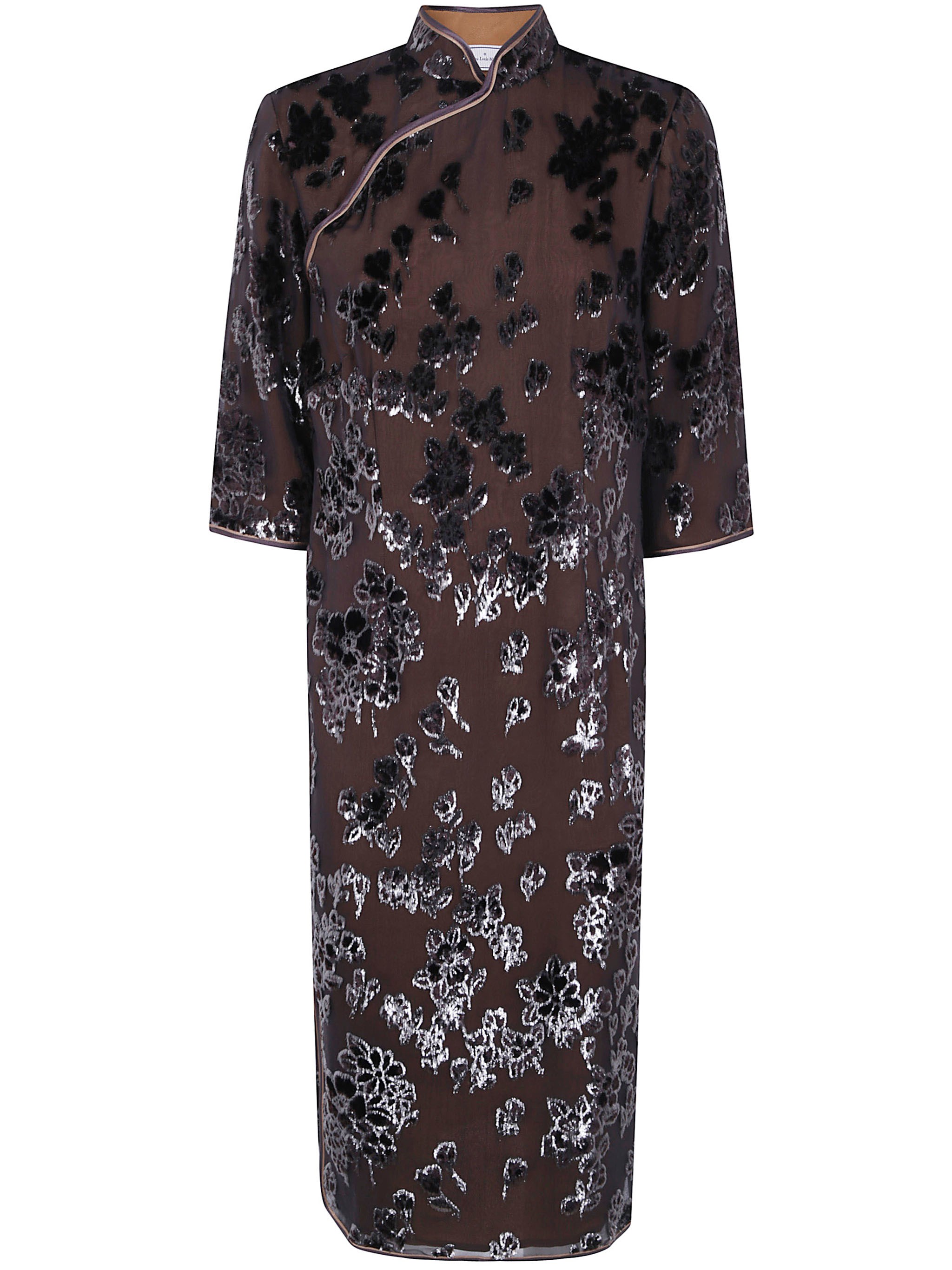 PIERRE LOUIS MASCIA Dress Silk Multi "Vefio"