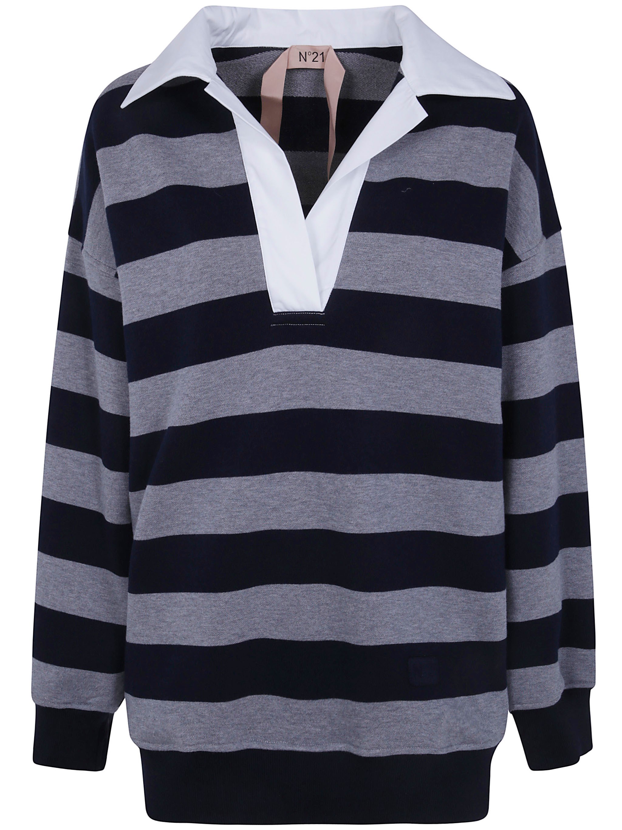N.21 Sweatshirt Polo Neck “E021.4097 R861”