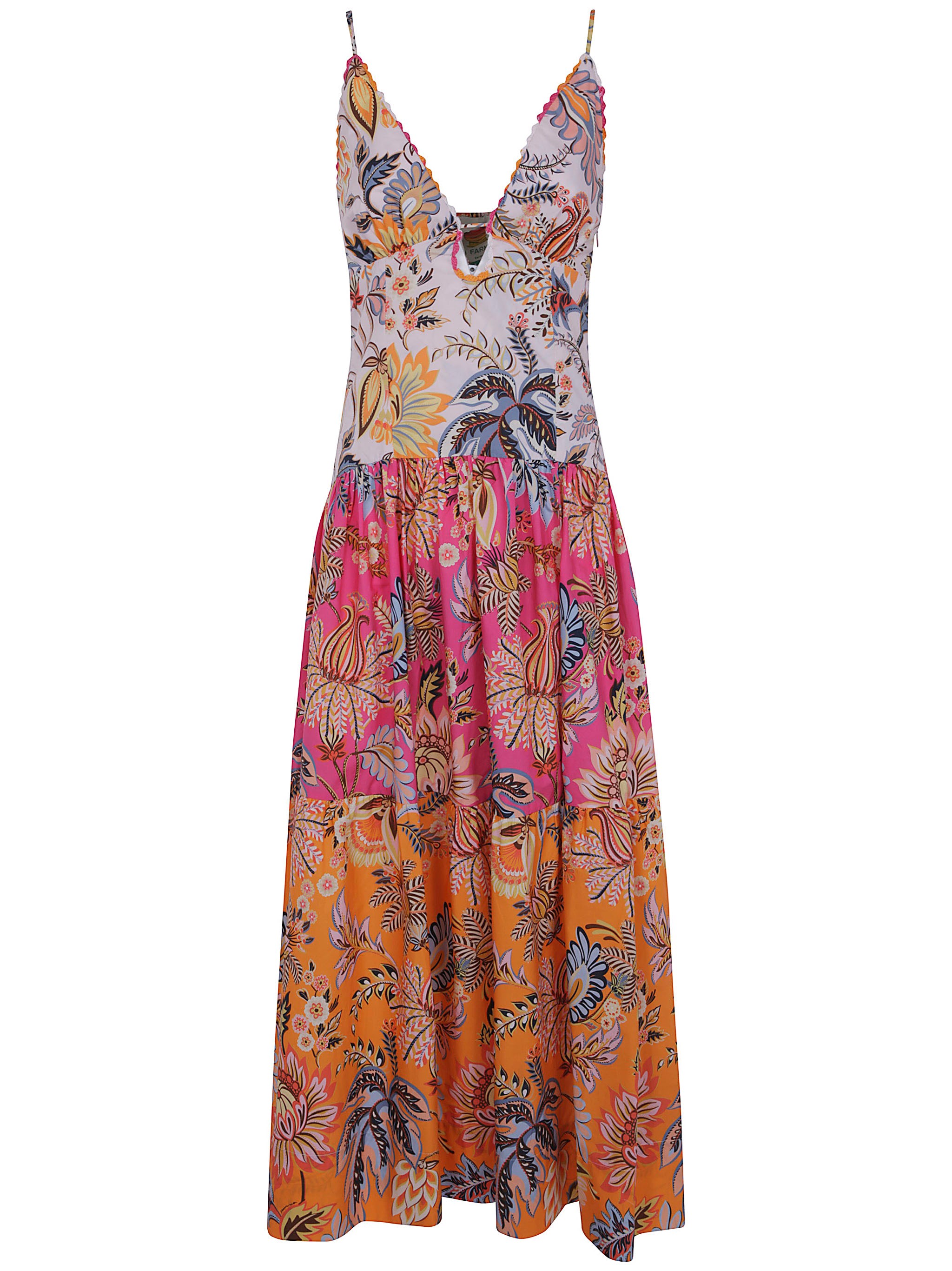 FARM RIO Dress Floral Pattern "Ligia Floral"