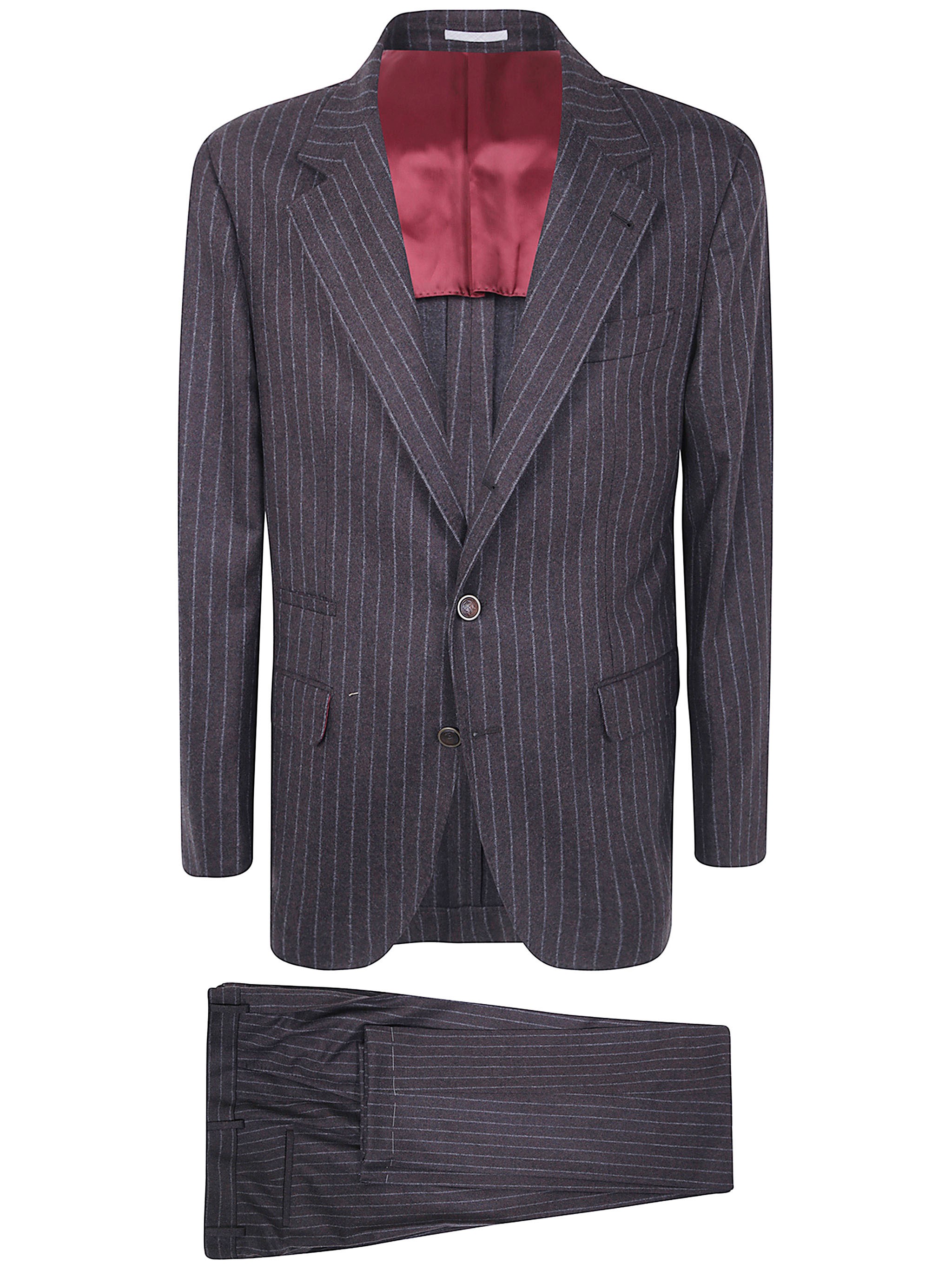 BRUNELLO CUCINELLI BRUNELLO CUCINELLI Suit Wool Cashmere 'Mv440ldthh C006'　BRUNELLO CUCINELLI スーツ ウール カシミア「Mv440ldthh C006」