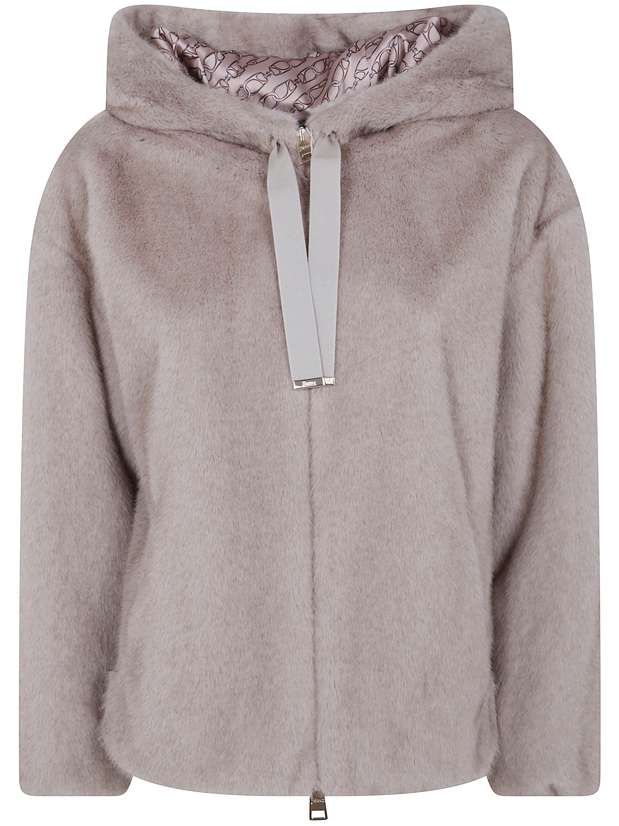 HERNO Jacket Soft Faux Fur "Bomber"　HERNO ジャケット ソフトフェイクファー「ボンバー」 HERNO