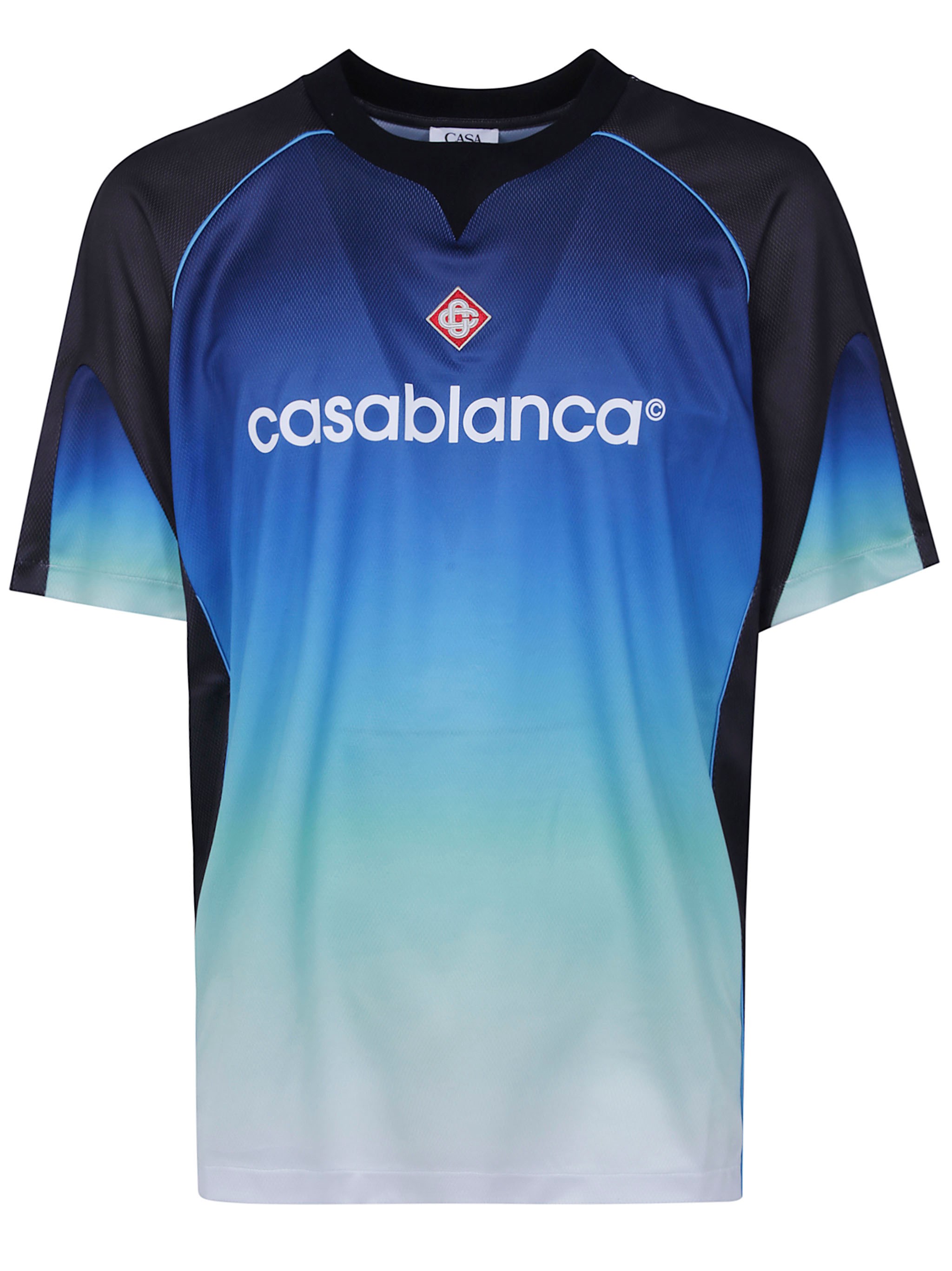 CASABLANCA T-Shirt Short Sleeve "Football Top"