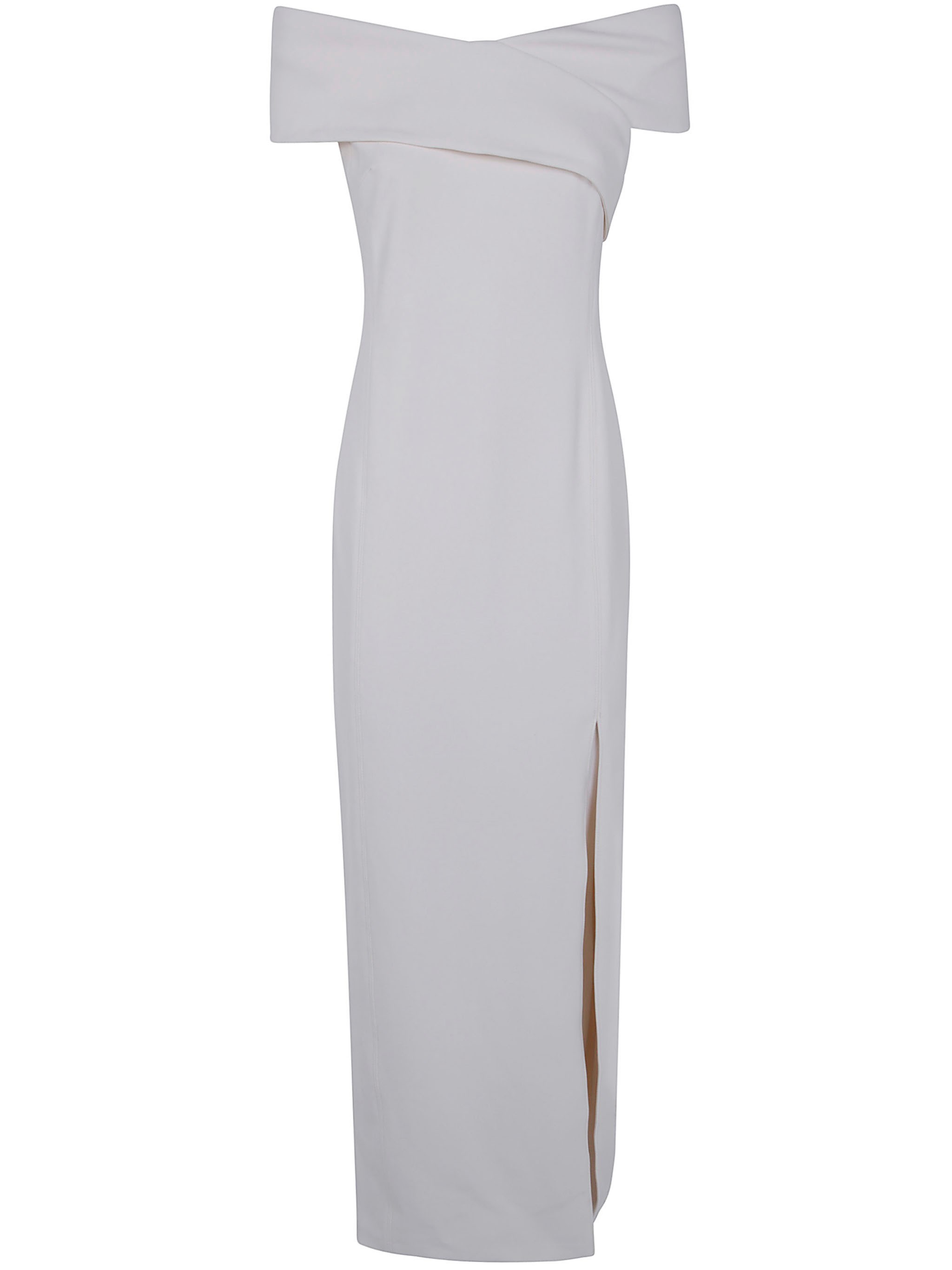 Ralph Lauren Dress Strapless "knit Gown" In Black