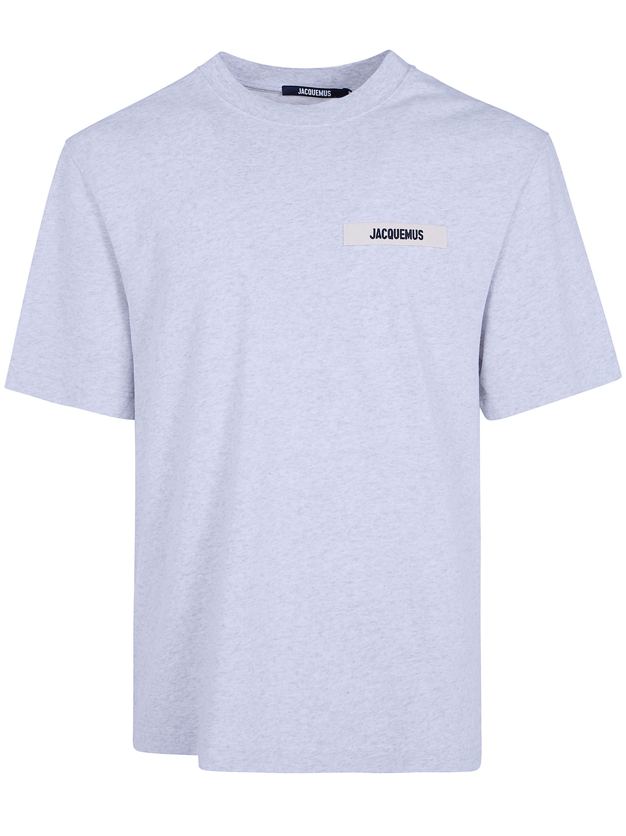 JACQUEMUS JACQUEMUS T-Shirt Gros Grain "Le Tshirt Gros Grain"　JACQUEMUS グログラン Tシャツ "The Gros Grain Tshirt"