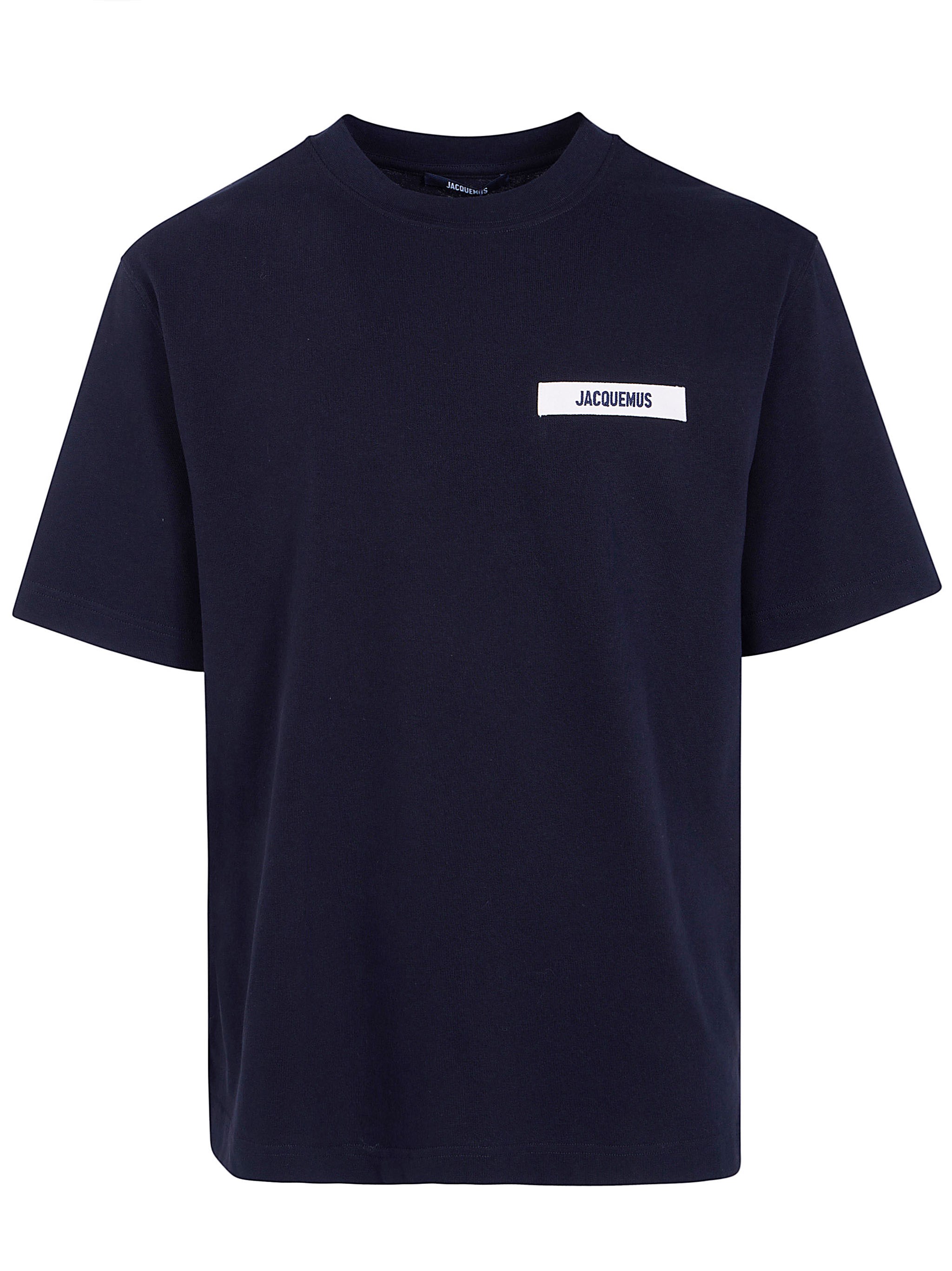 JACQUEMUS JACQUEMUS T-Shirt Gros Grain "Le Tshirt Gros Grain"　JACQUEMUS グログラン Tシャツ "The Gros Grain Tshirt"